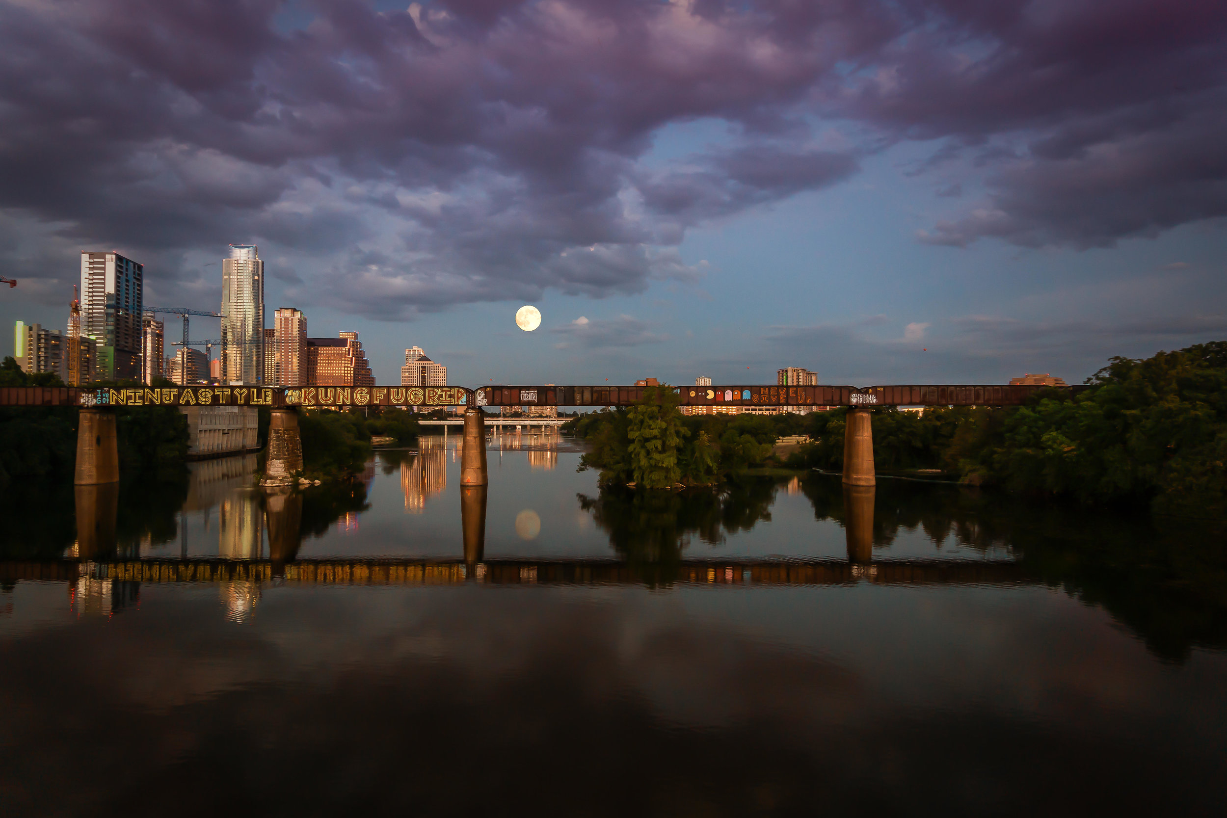 Downtown Supermoon