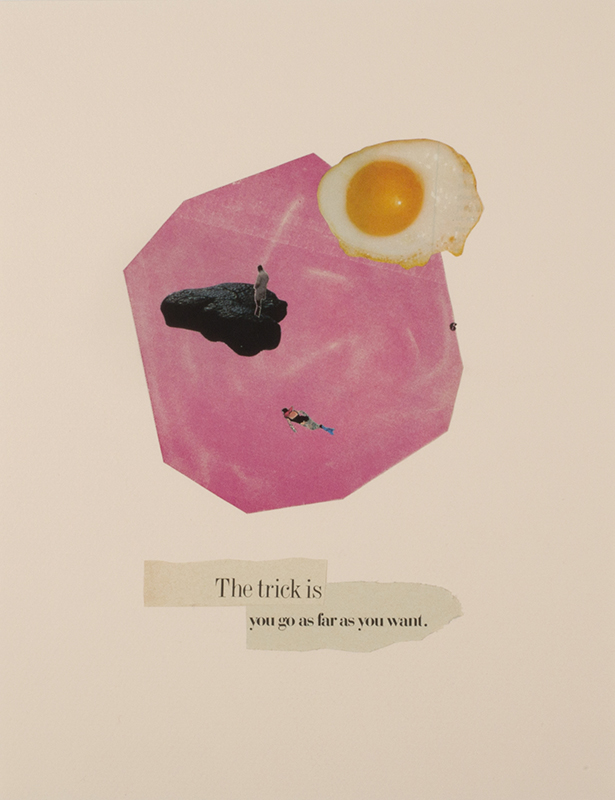 The Trick Is, 8.5" x 11" SOLD