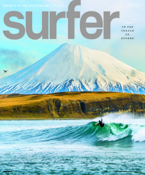 Cover shot by: Chris Burkard | Surfer: Josh Mulcoy