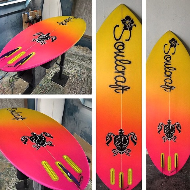 Soulcraft Board with A6 Fins