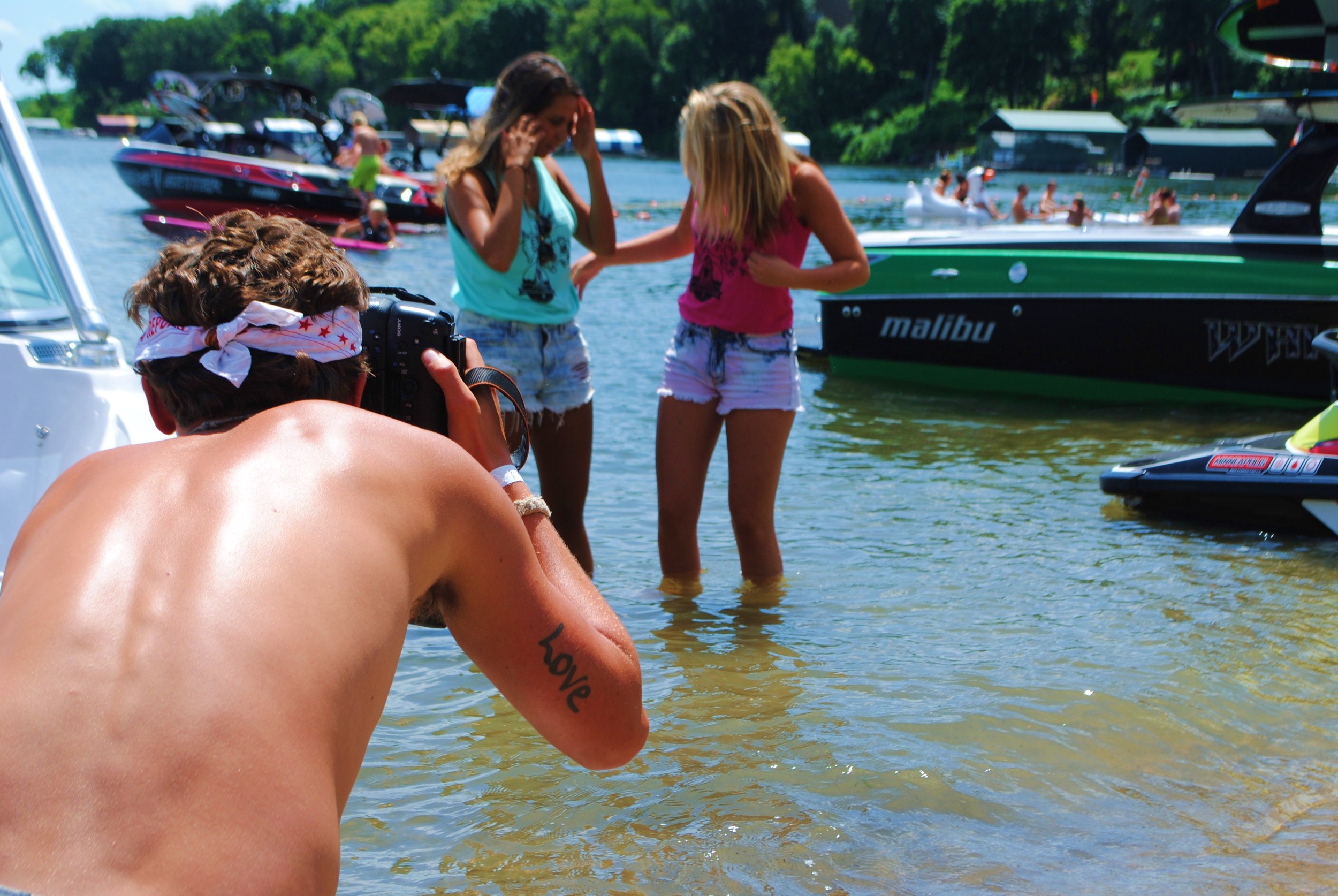 A lot of love, and a lot of Malibus at Surfside Beach in Mound!