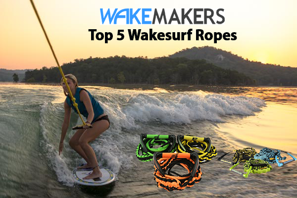 Pro Wakesurf Rope 24 3 Section 3/4 Line
