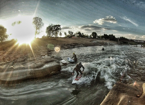 Alex Mauer at Surf Park