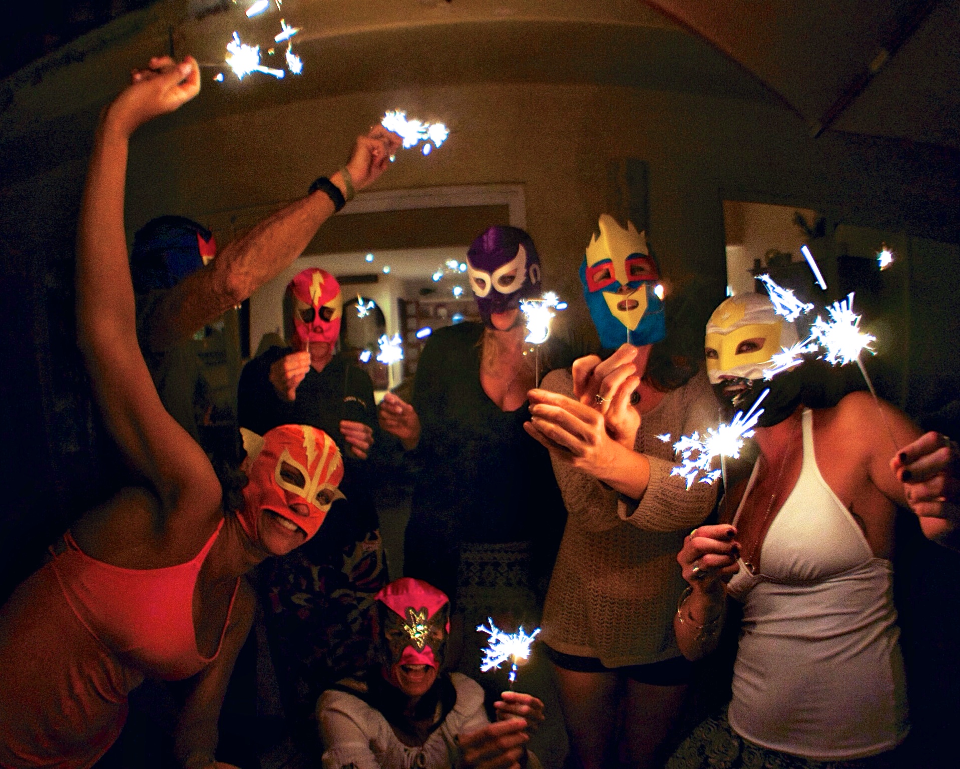 Mexican fiesta complete with tequila tasting, local cuisine and luchador shenanigans
