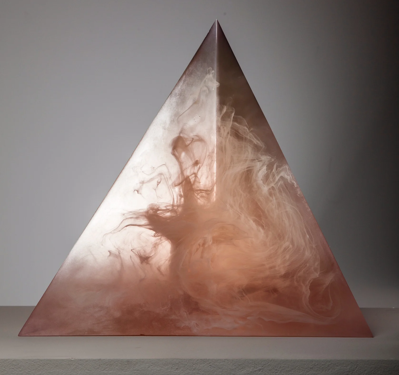 Sunset Portal, resin and pigment, 2016