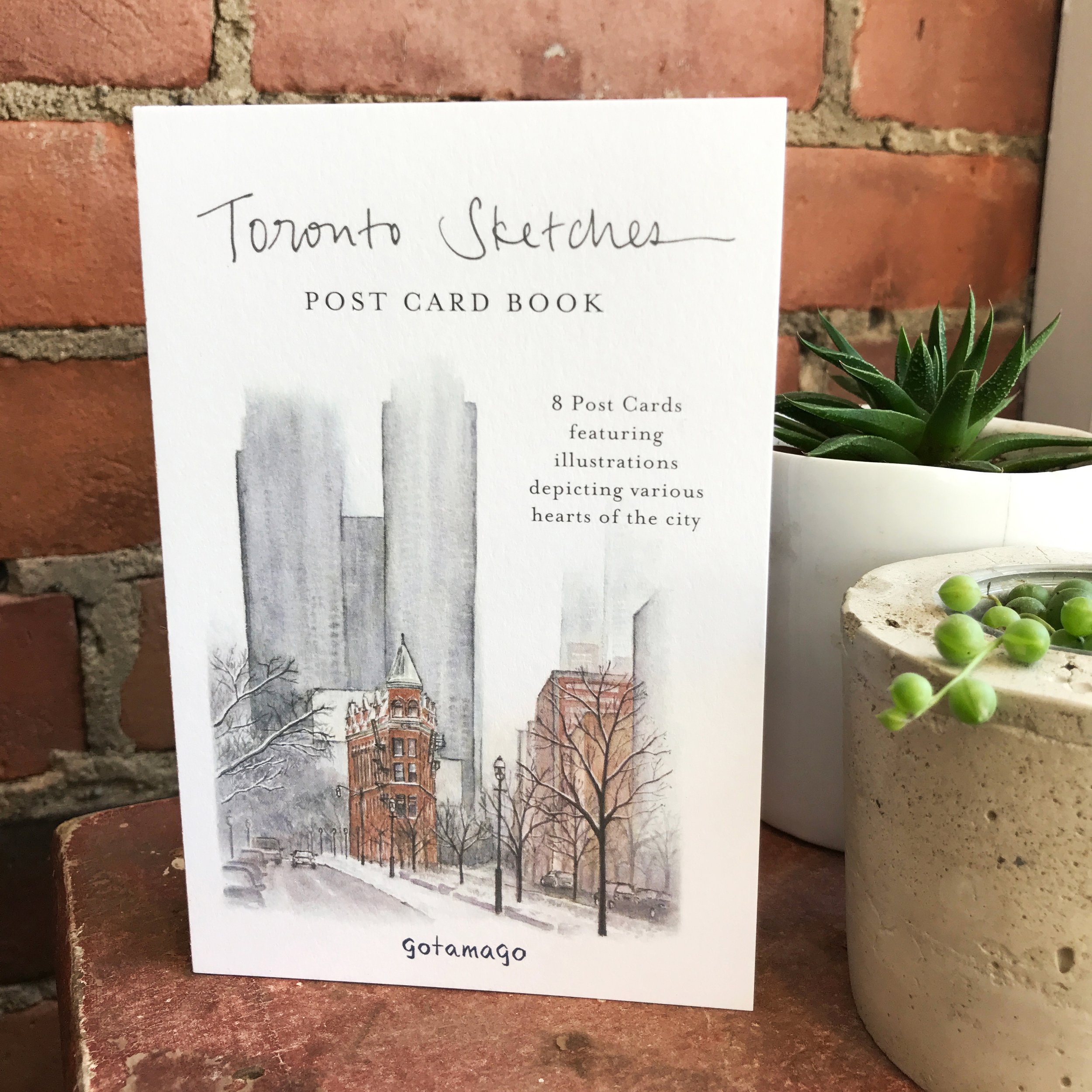 Toronto Sketches Postcard Book