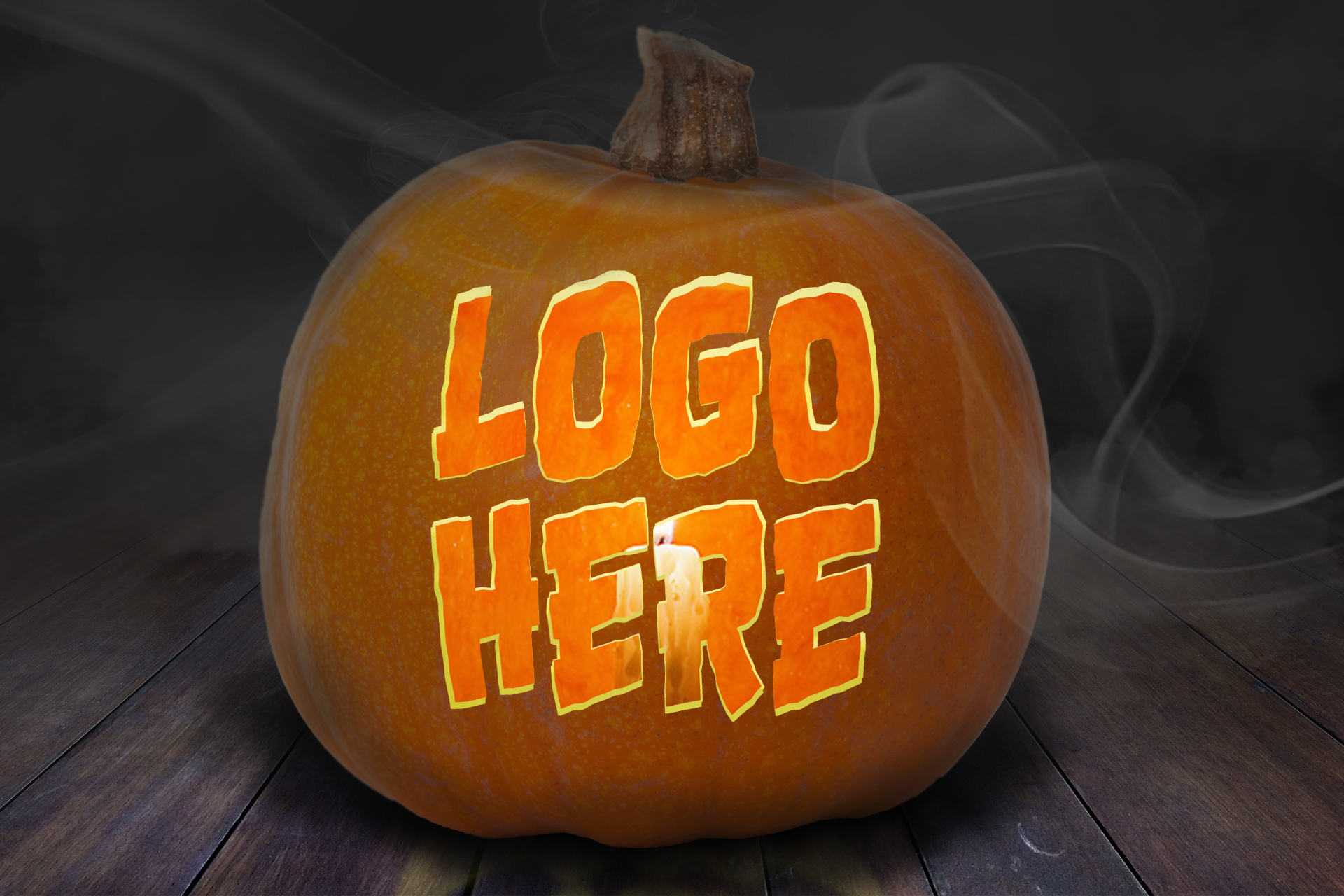 FREE PUMPKIN JACKO�LANTERN PSD MOCKUP — Bryan Longoria