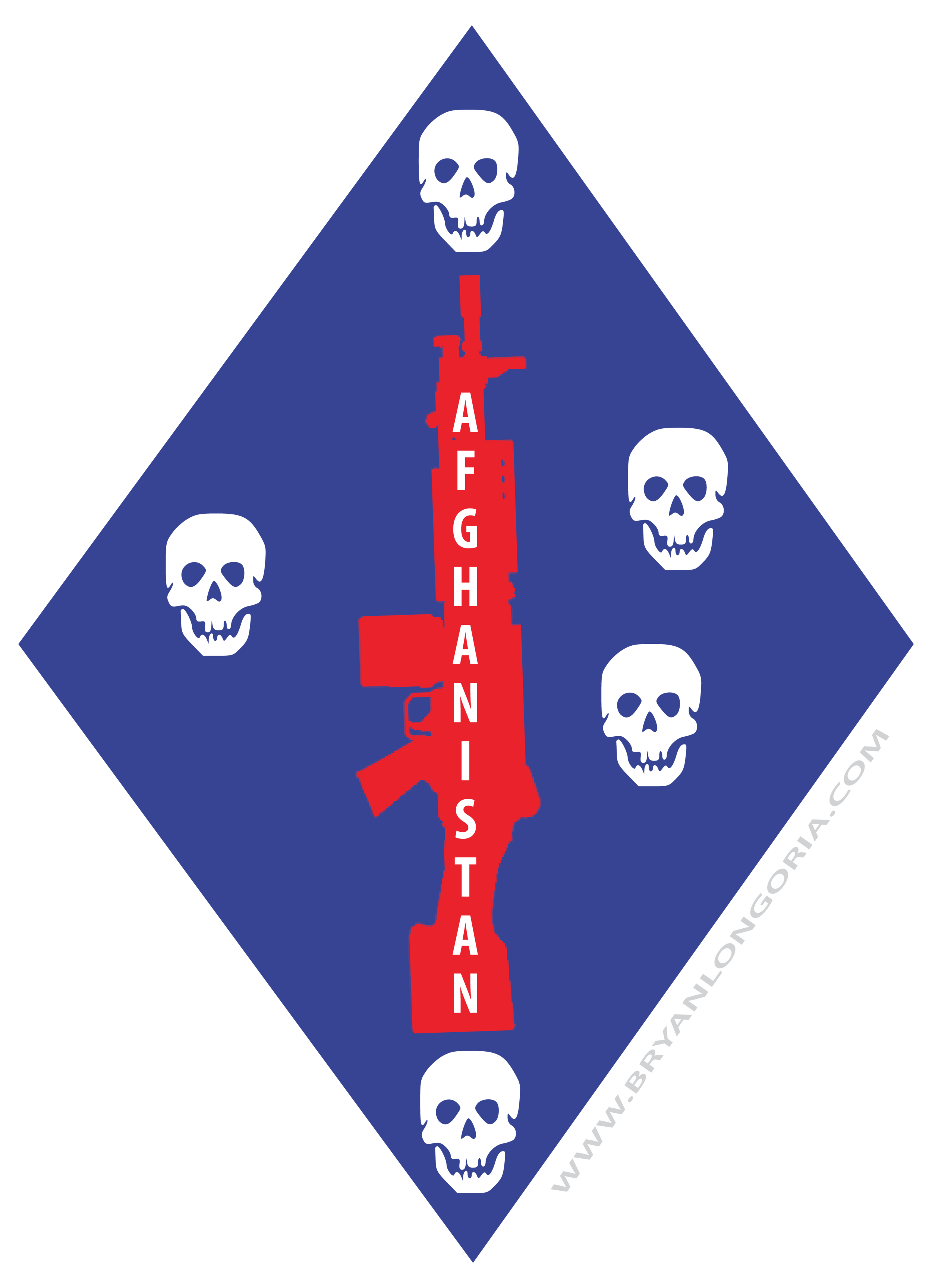 1st Marine Division Unit Logo Afghanistan