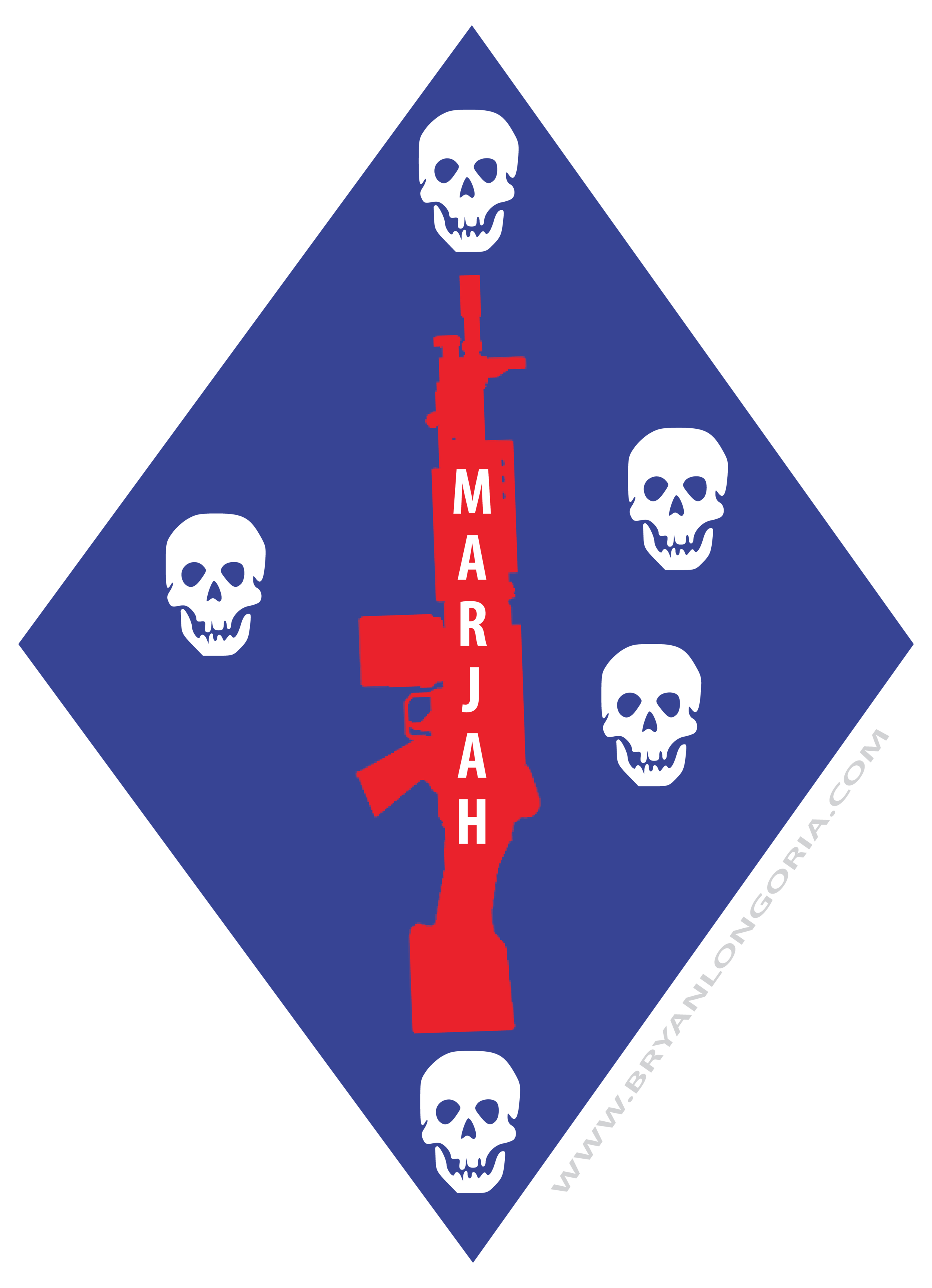1st Marine Division Unit Logo Marjah