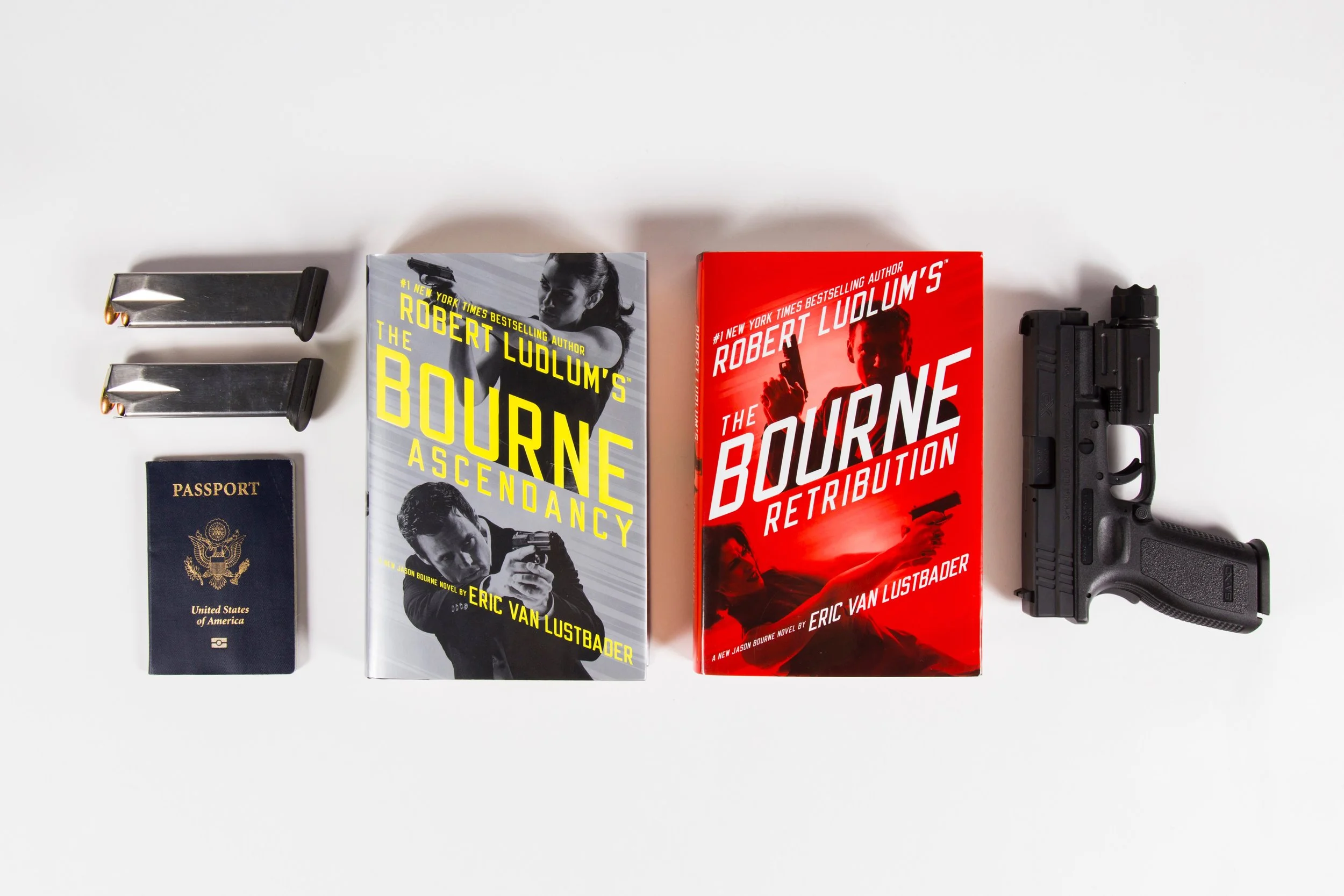 Robert Ludlum's Jason Bourne Branded Social Media Shoot