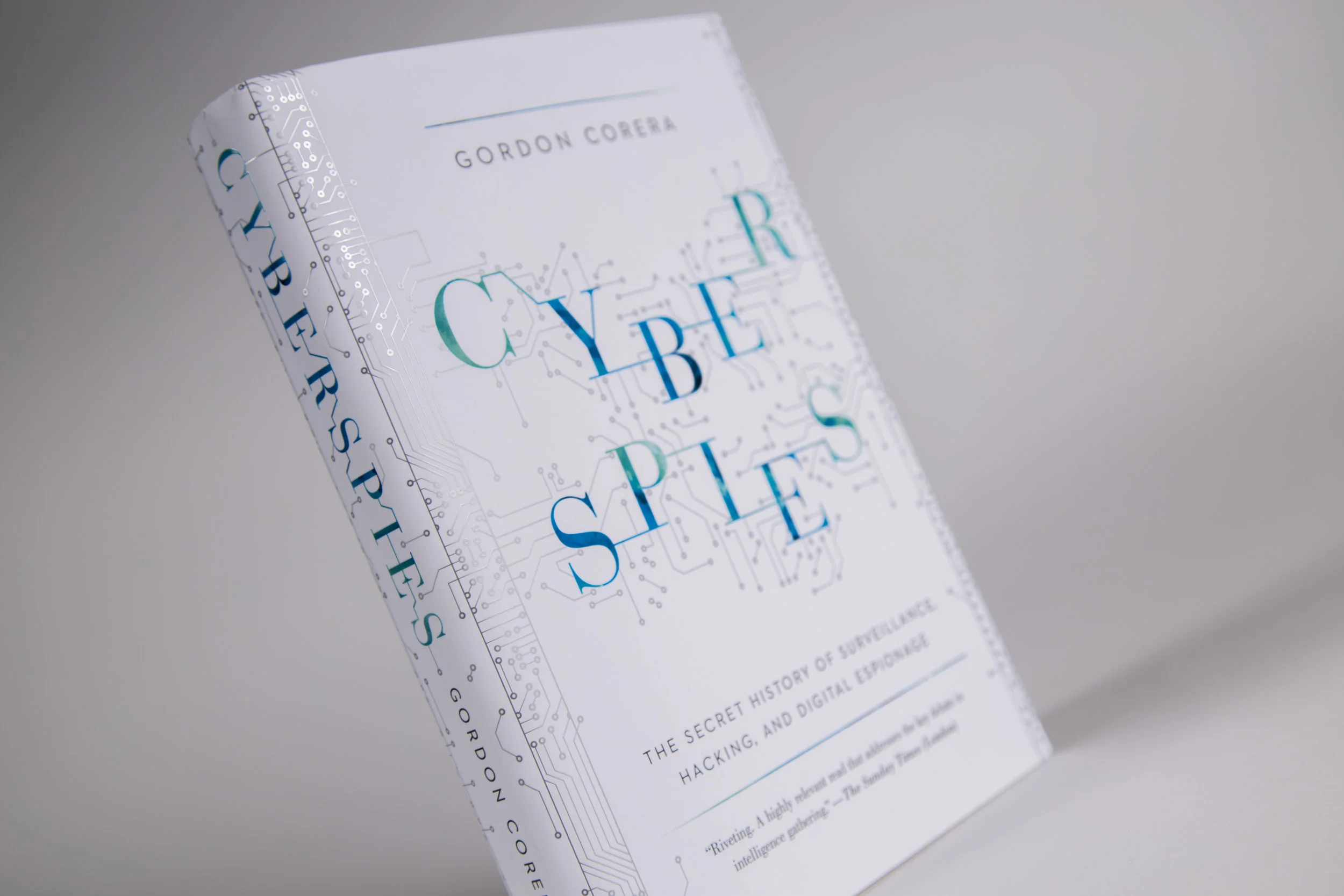 Cyber Spies - Dust Jacket Photography