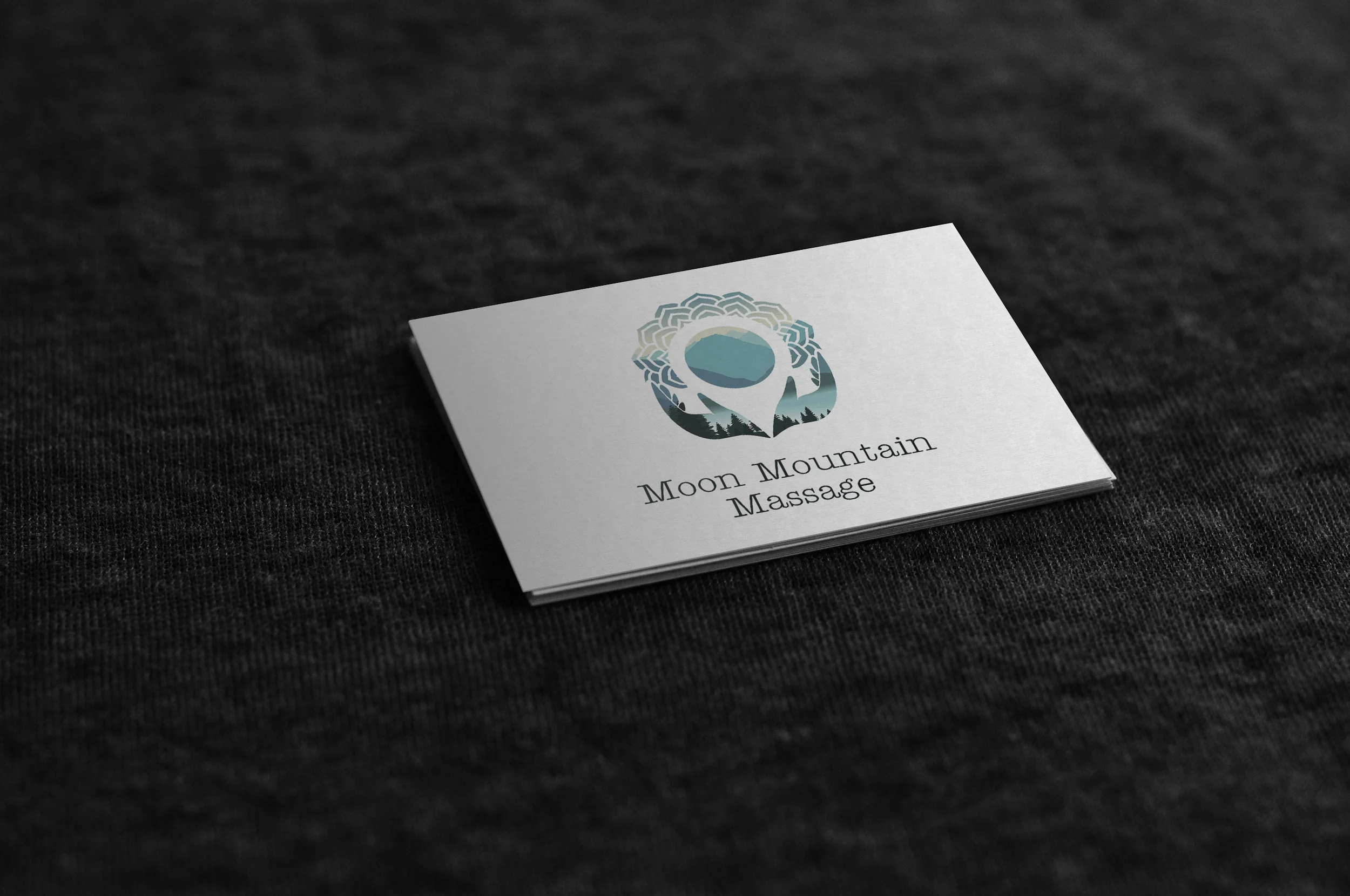 Logo Design - Moon Mountain Massage, Bend Oregon
