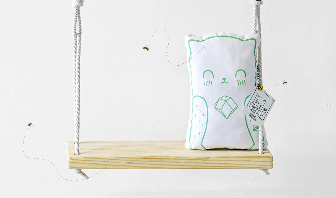 Pixelcat Doll pillow