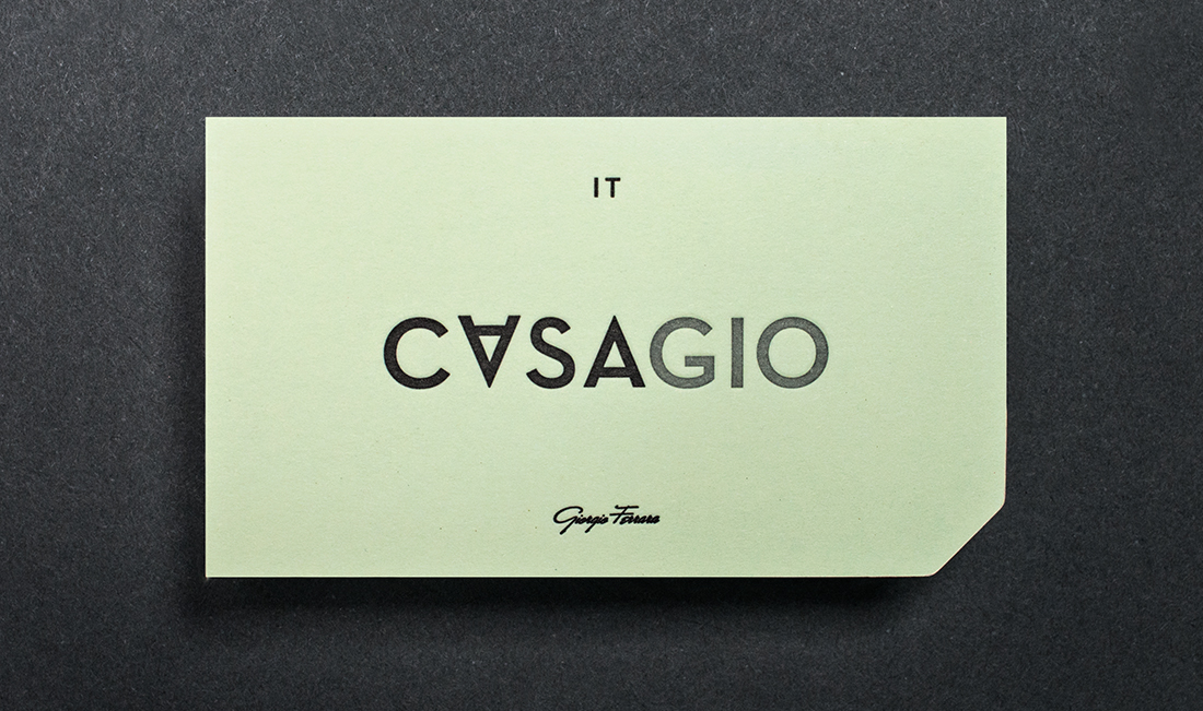 Business card detailing