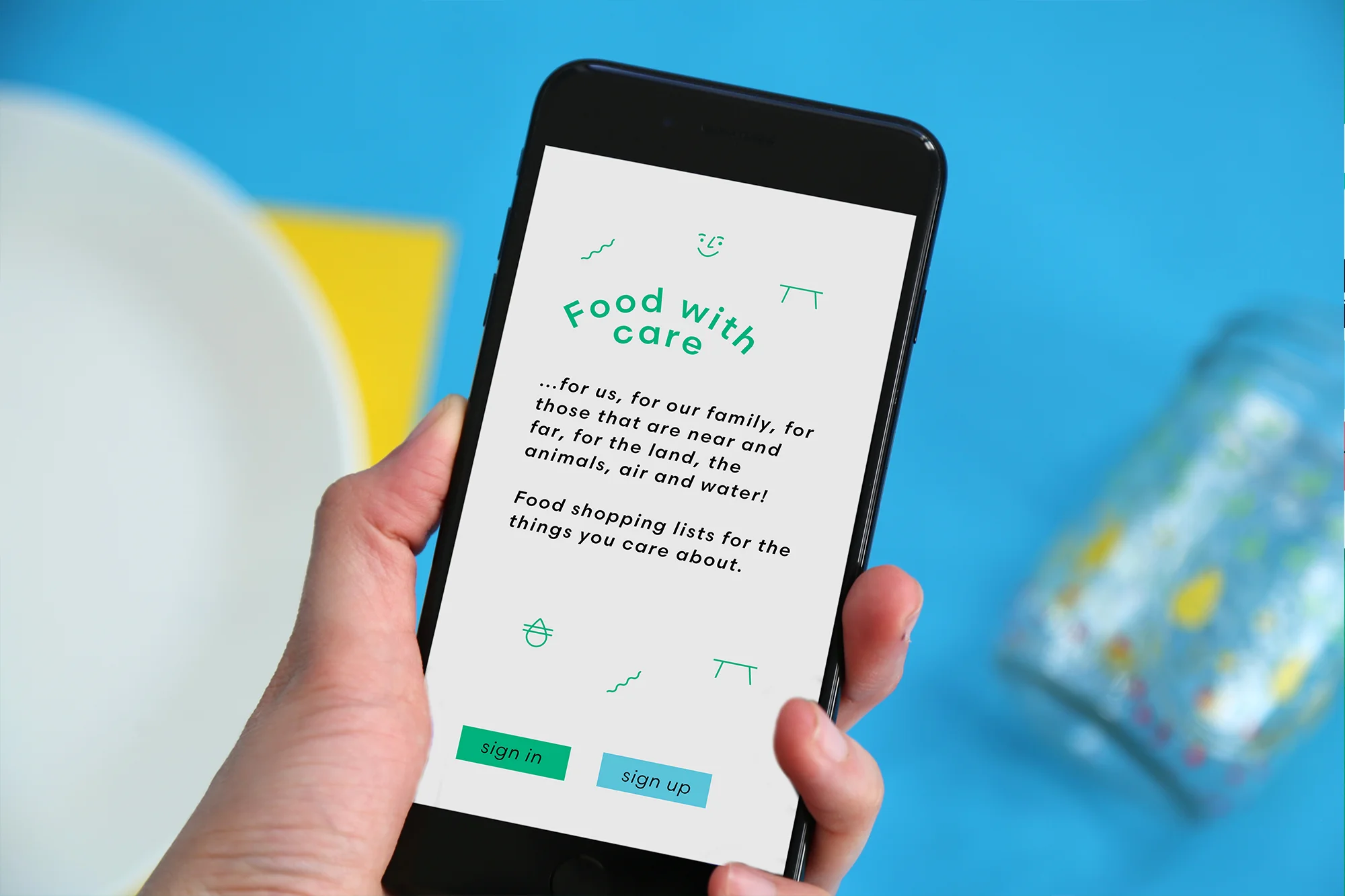 APP: Welcome Screen