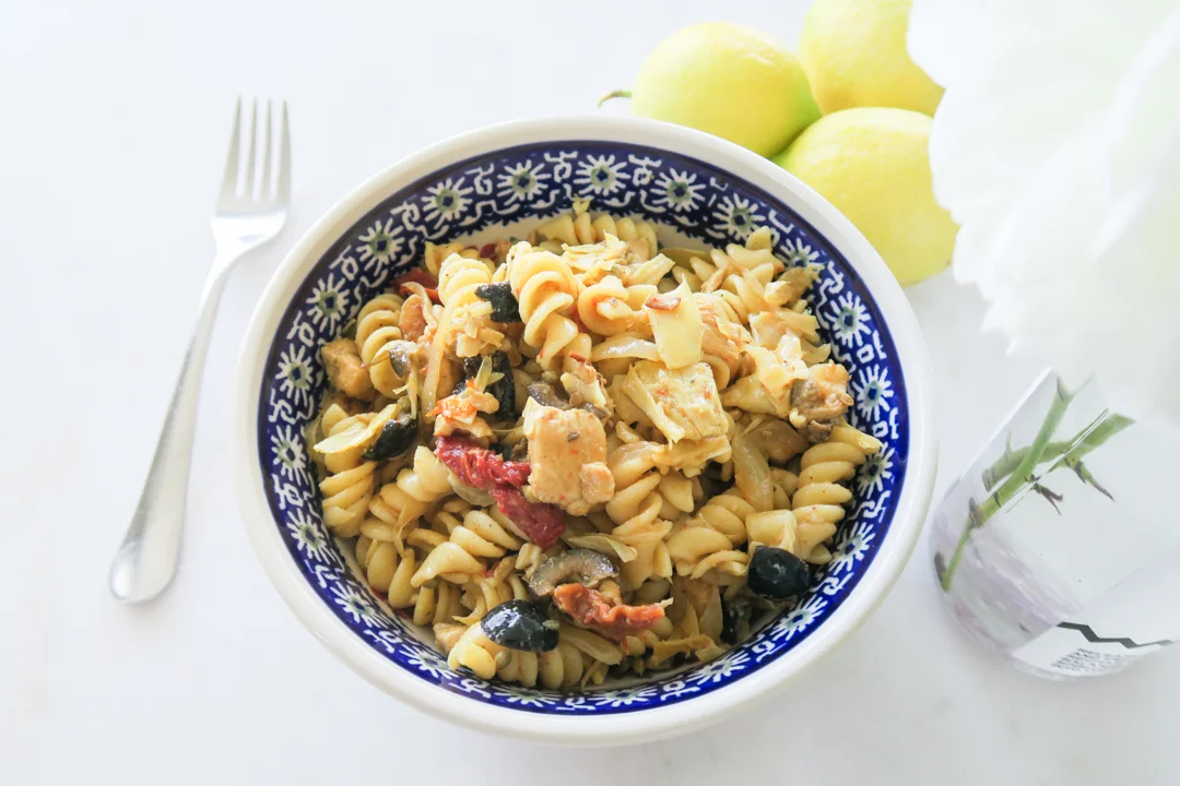 lemon artichoke pasta recipe