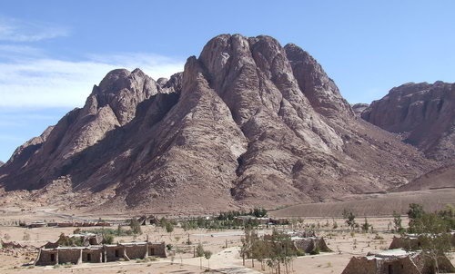 El monte Sinaí donde el Moisés ambiental hubiera elaborado los principios del EIA 2.0 