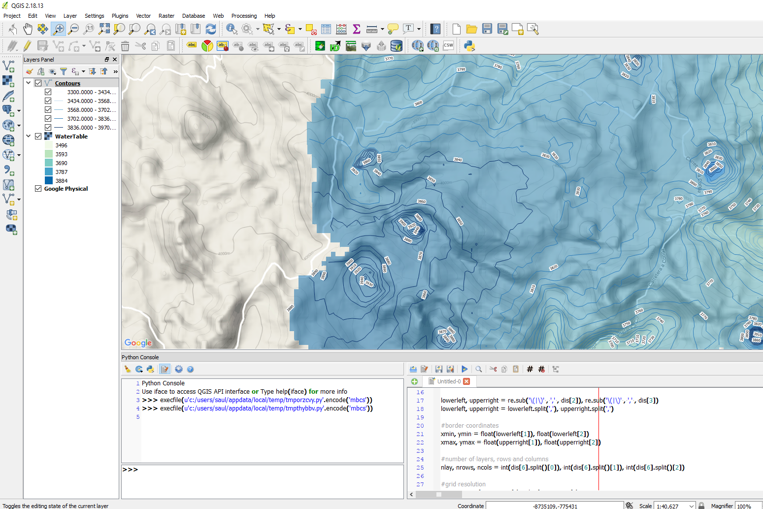 Tutorial para Representar la Napa Freática de MODFLOW en QGIS con ...