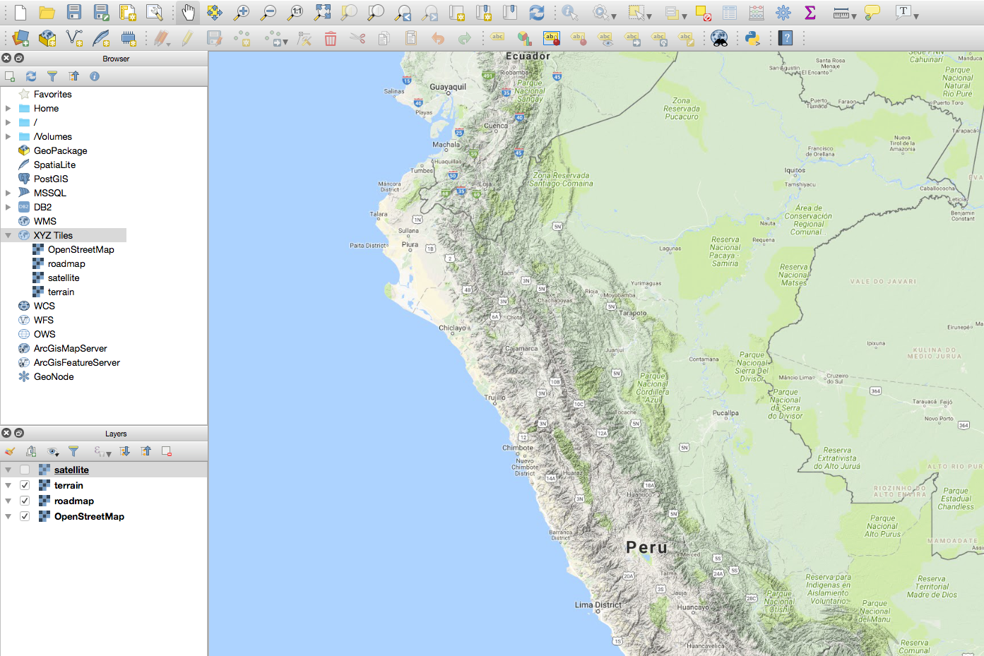 Berri realimentación vena Como añadir una Imagen Satelital / Terreno / Carreteras de Google a QGIS 3  - Tutorial — gidahatari