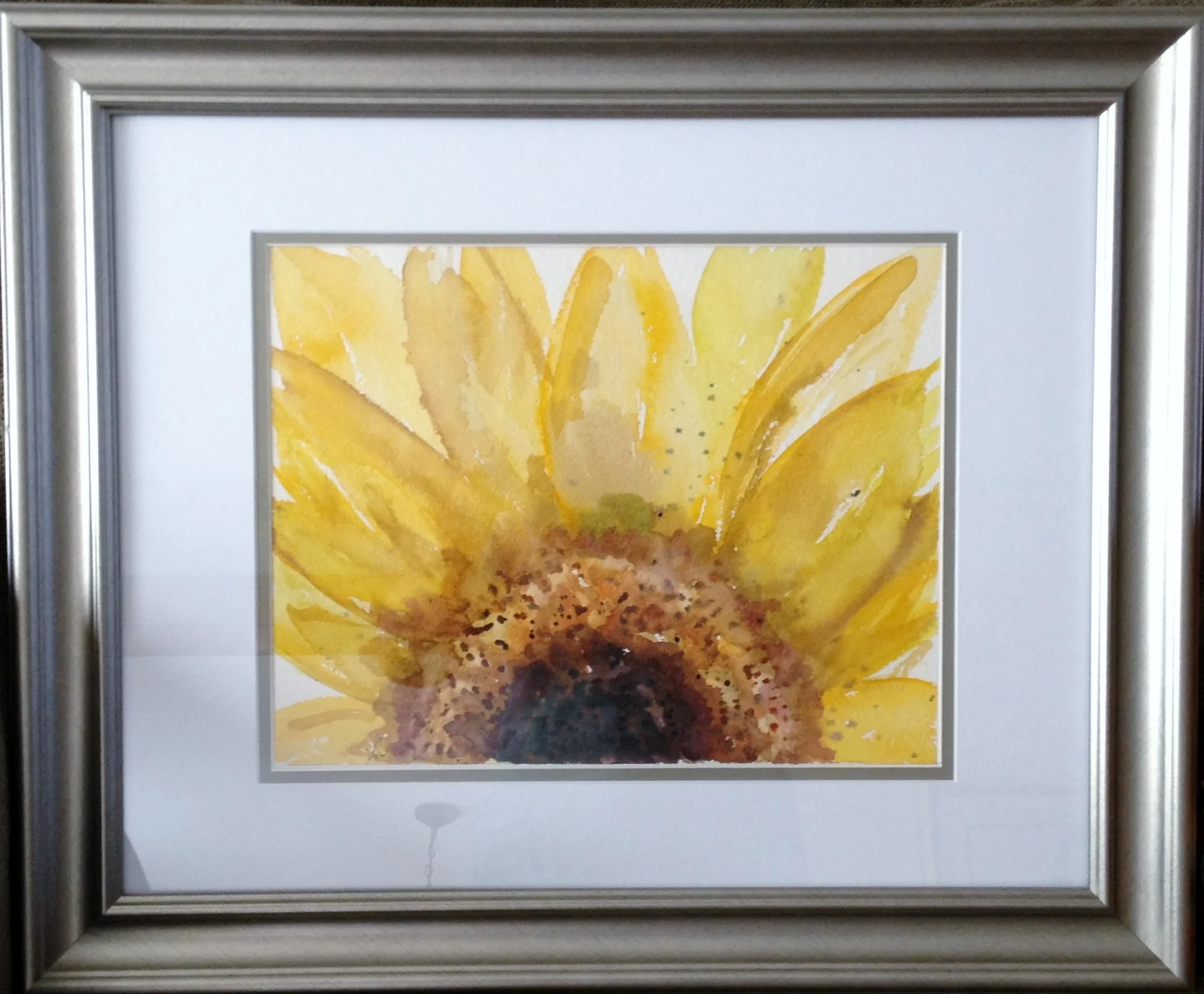 Sunflower 2 Framed
