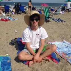  Jonah enoying a day at the beach