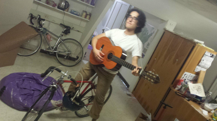 Declan, multitasking