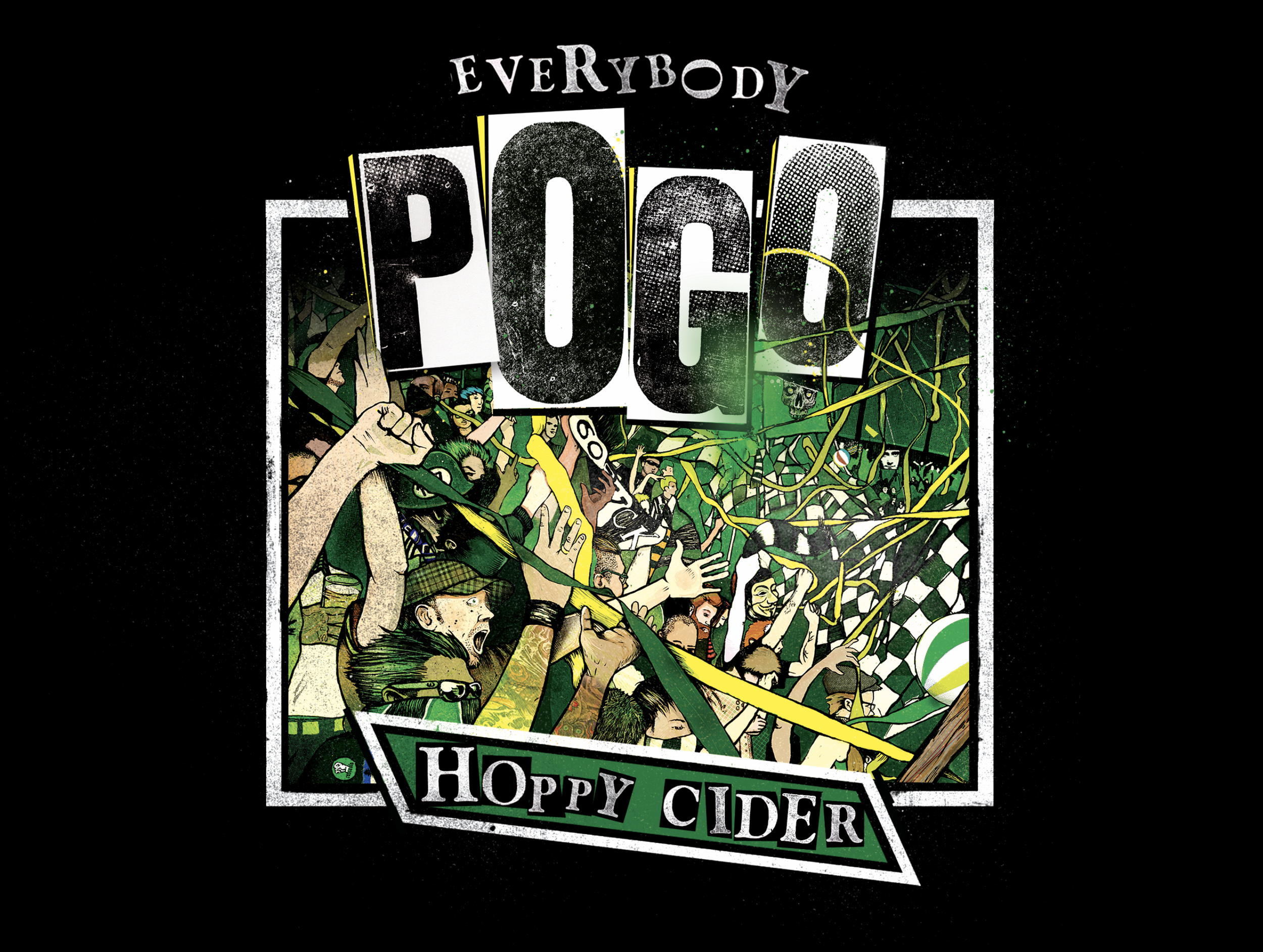 Cider Riot branding + labels