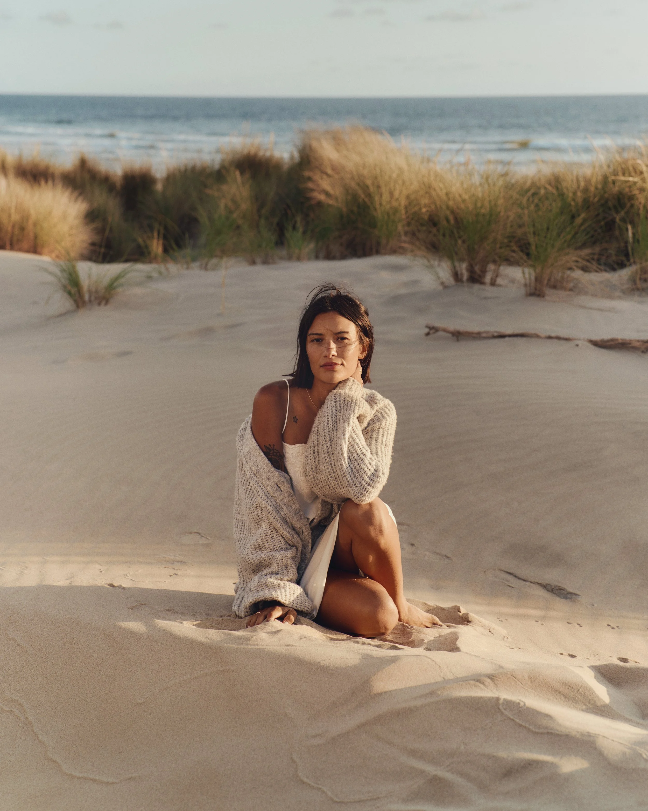 Wide Portrait in Dunes
