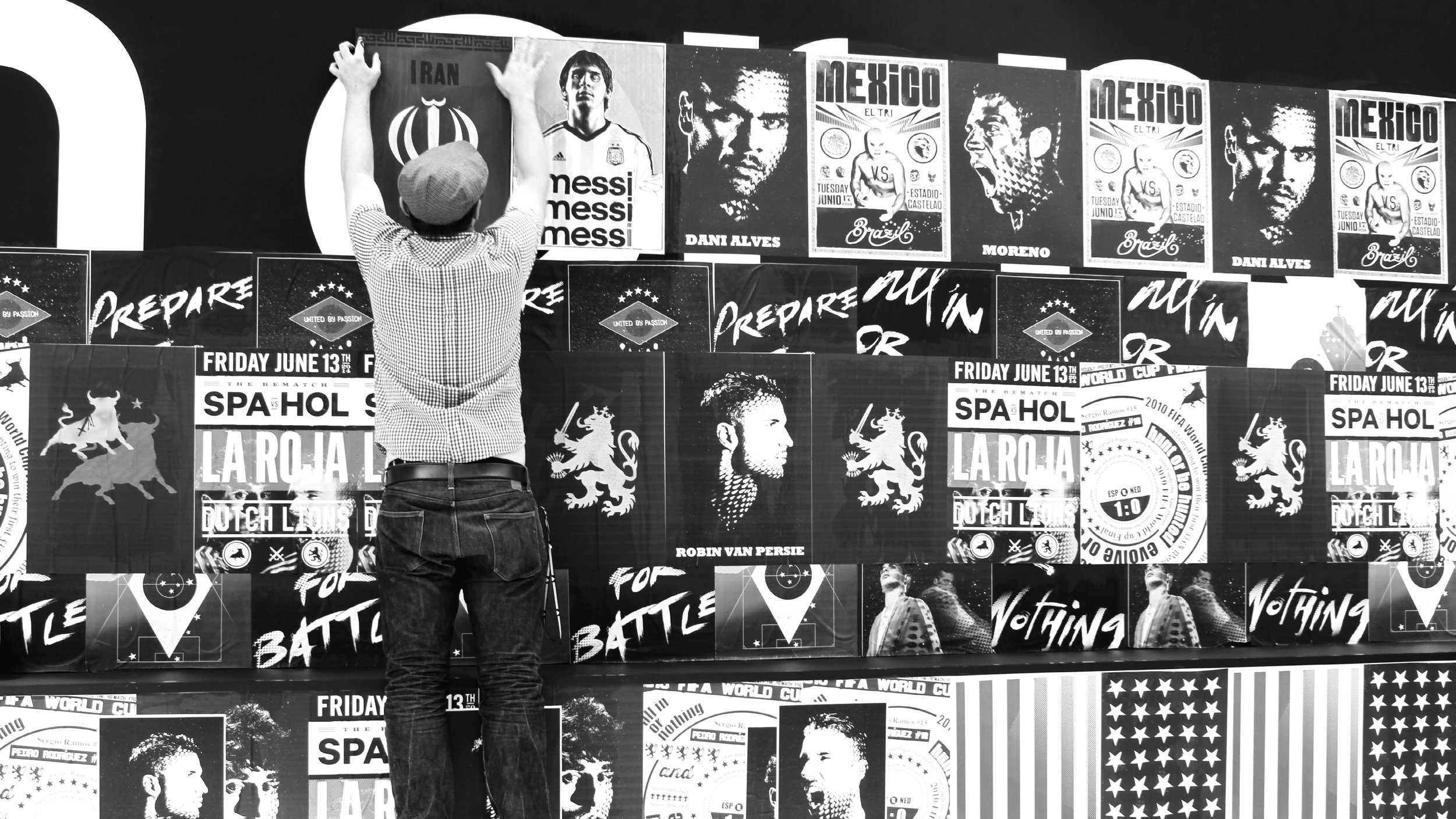adidas World Cup poster battle