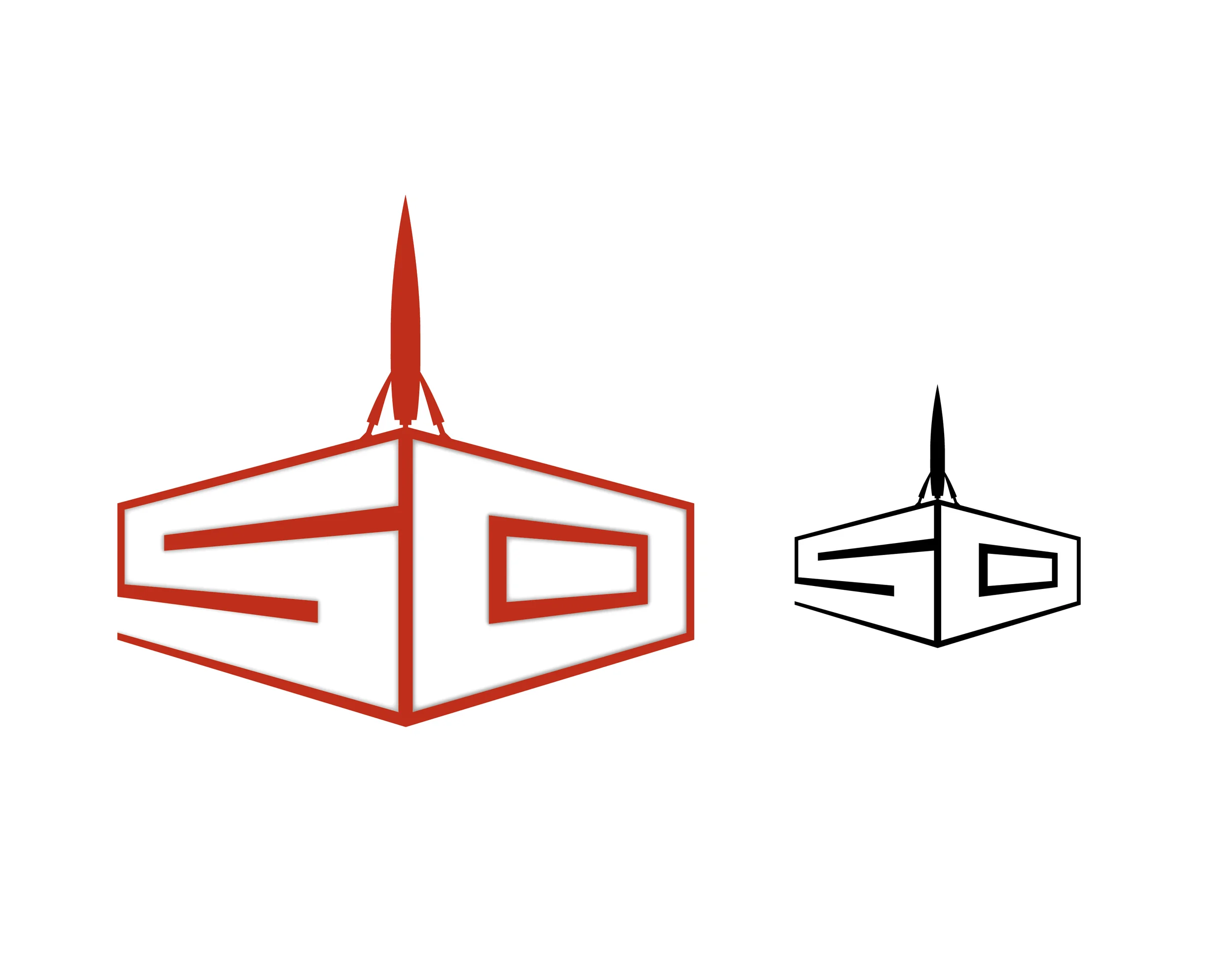 Based on the iconic TWA building with it's rocket perched at the top.