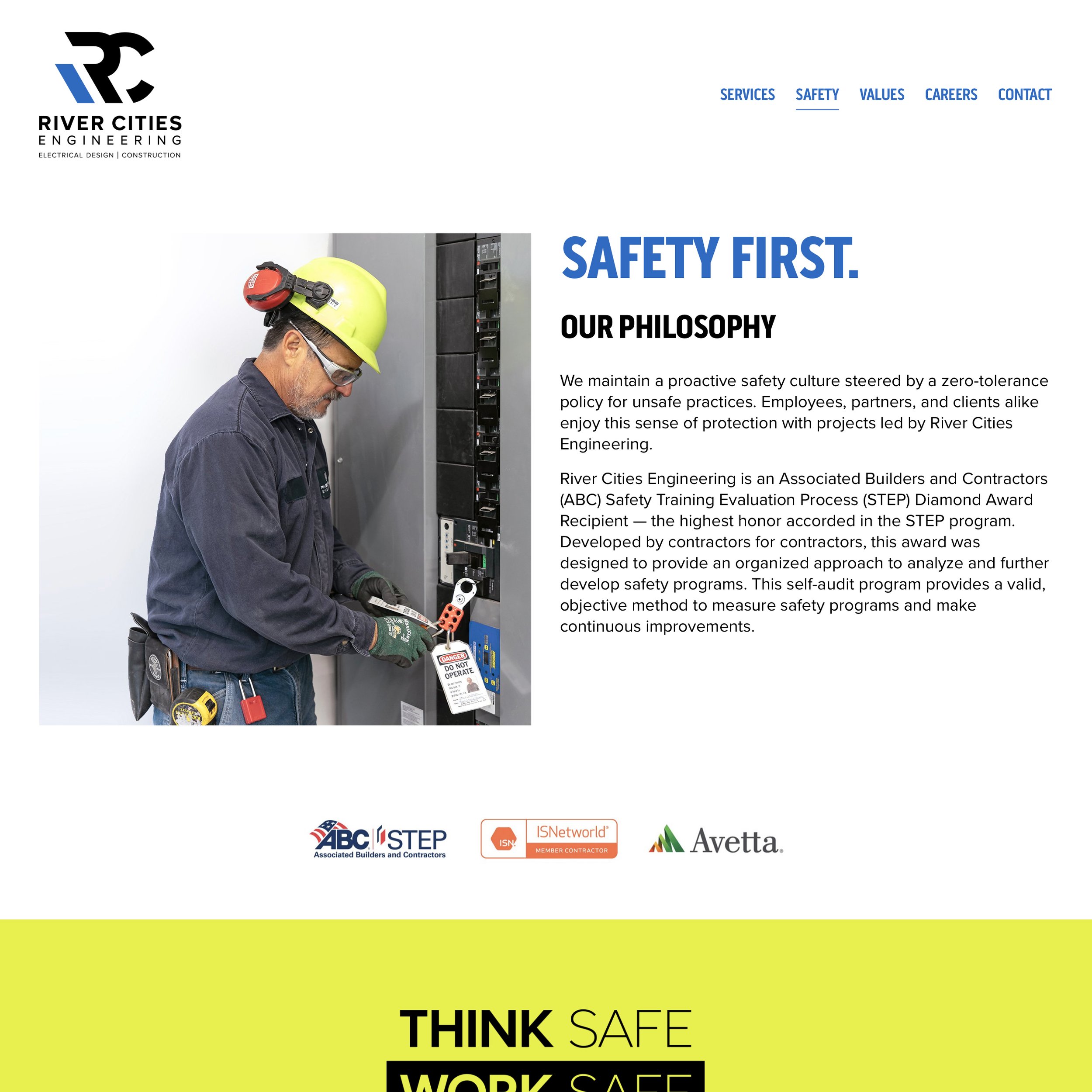 NEW safety page