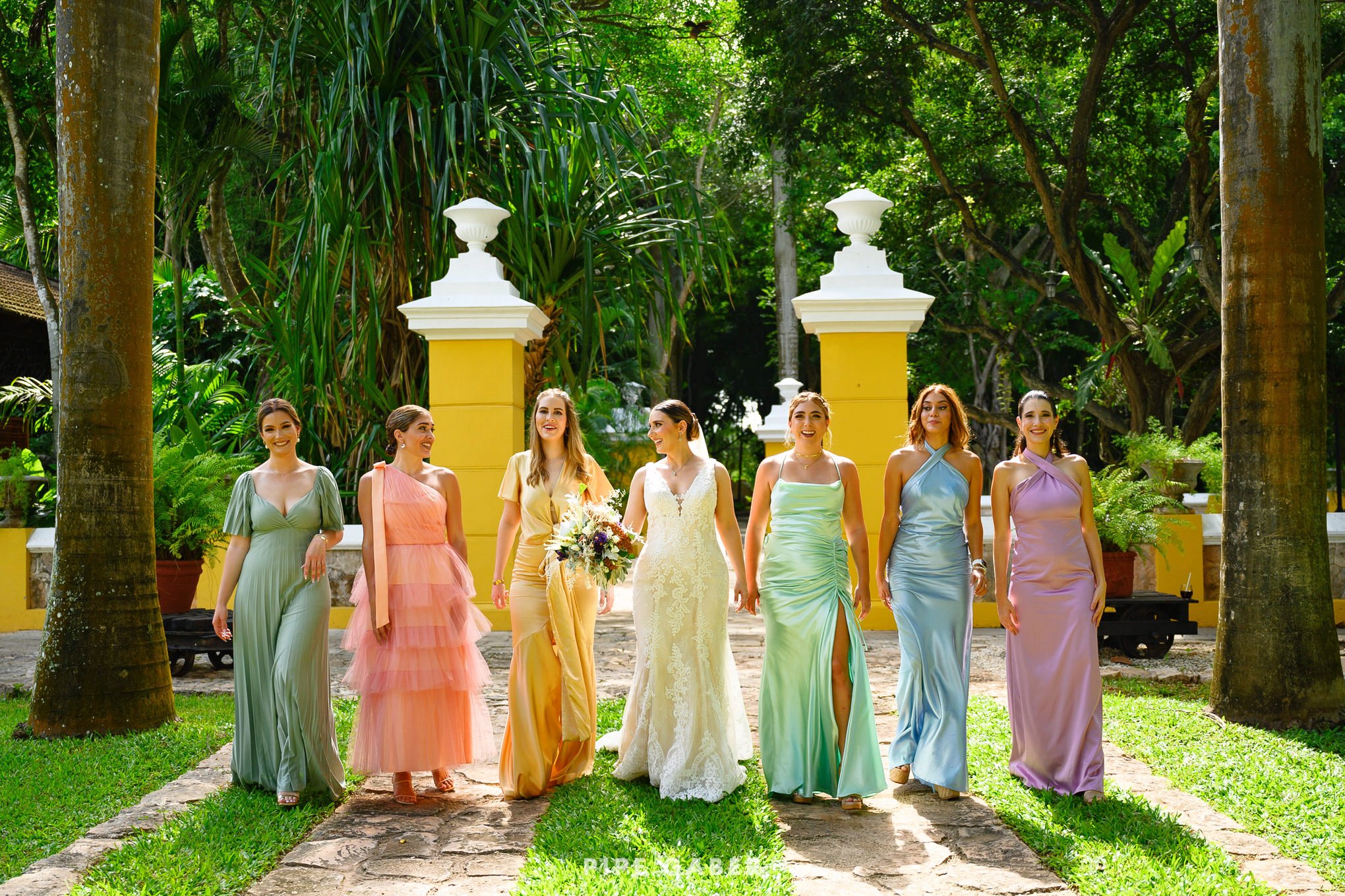 Cómo Elegir El Color Del Vestido De Las Damas De Honor Pipe Photography