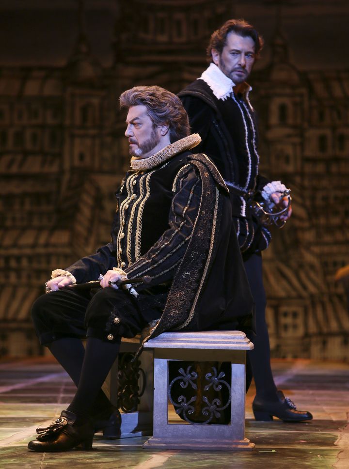Peter Volpe as King Philip and Brett Polegato as Rodrigo