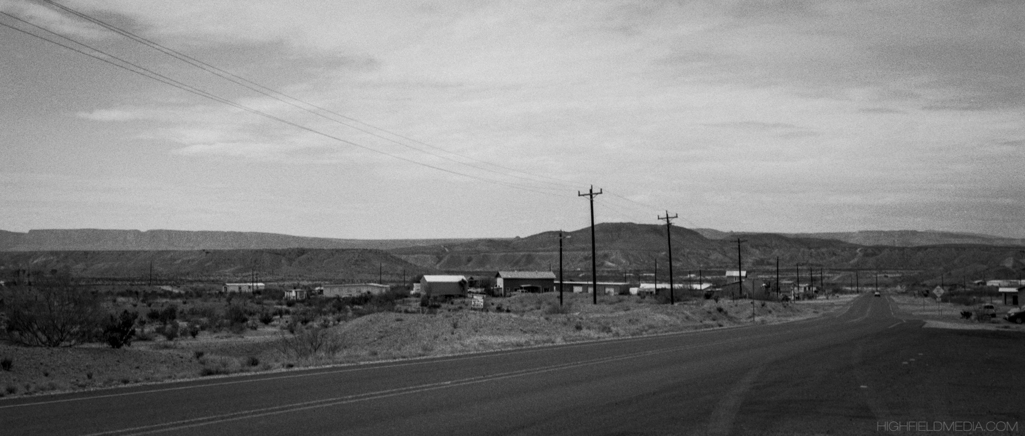 Study Butte-Terlingua; an oasis of civilization in one of the most remote parts of North America.