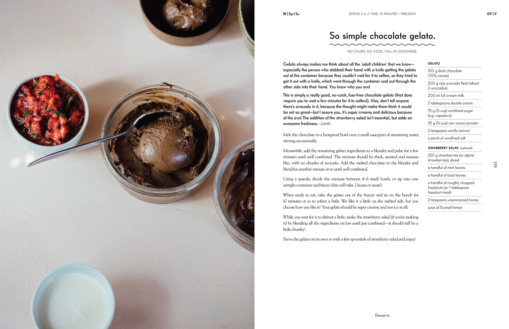 So simple chocolate gelato + Vitamix® competition! — Grown & Gathered