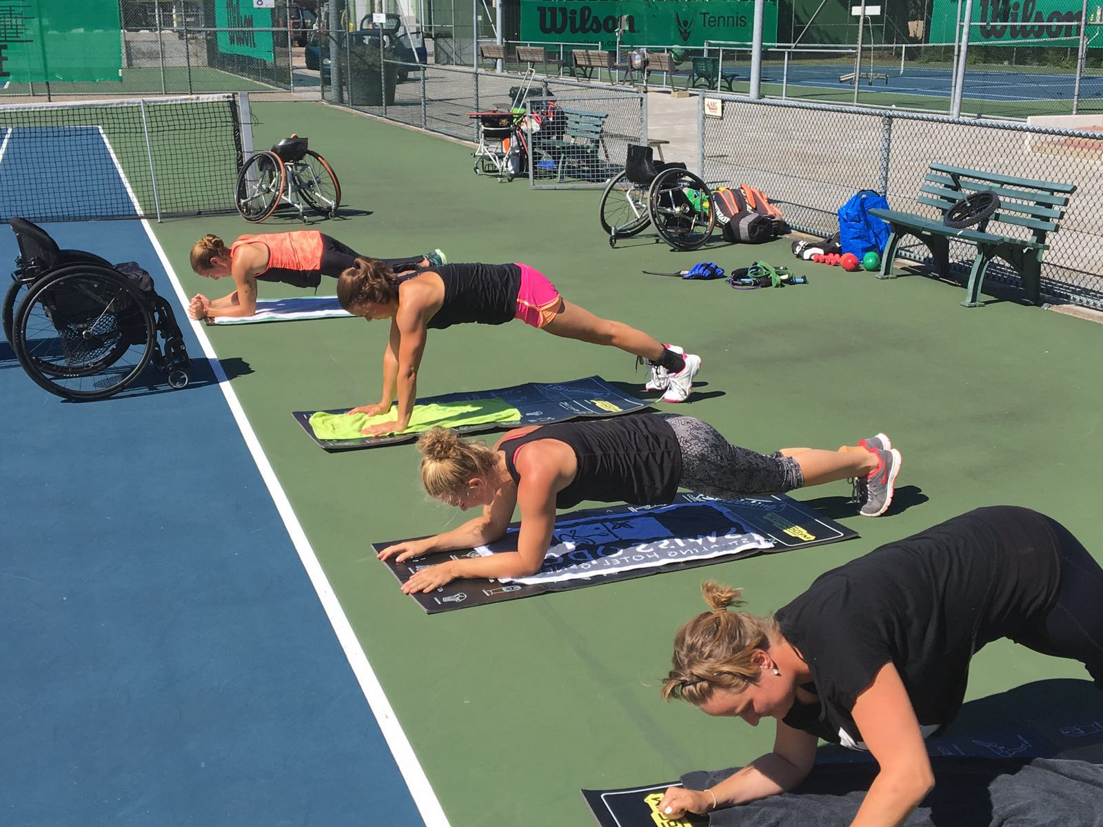 Training camp in Amsterdam.
