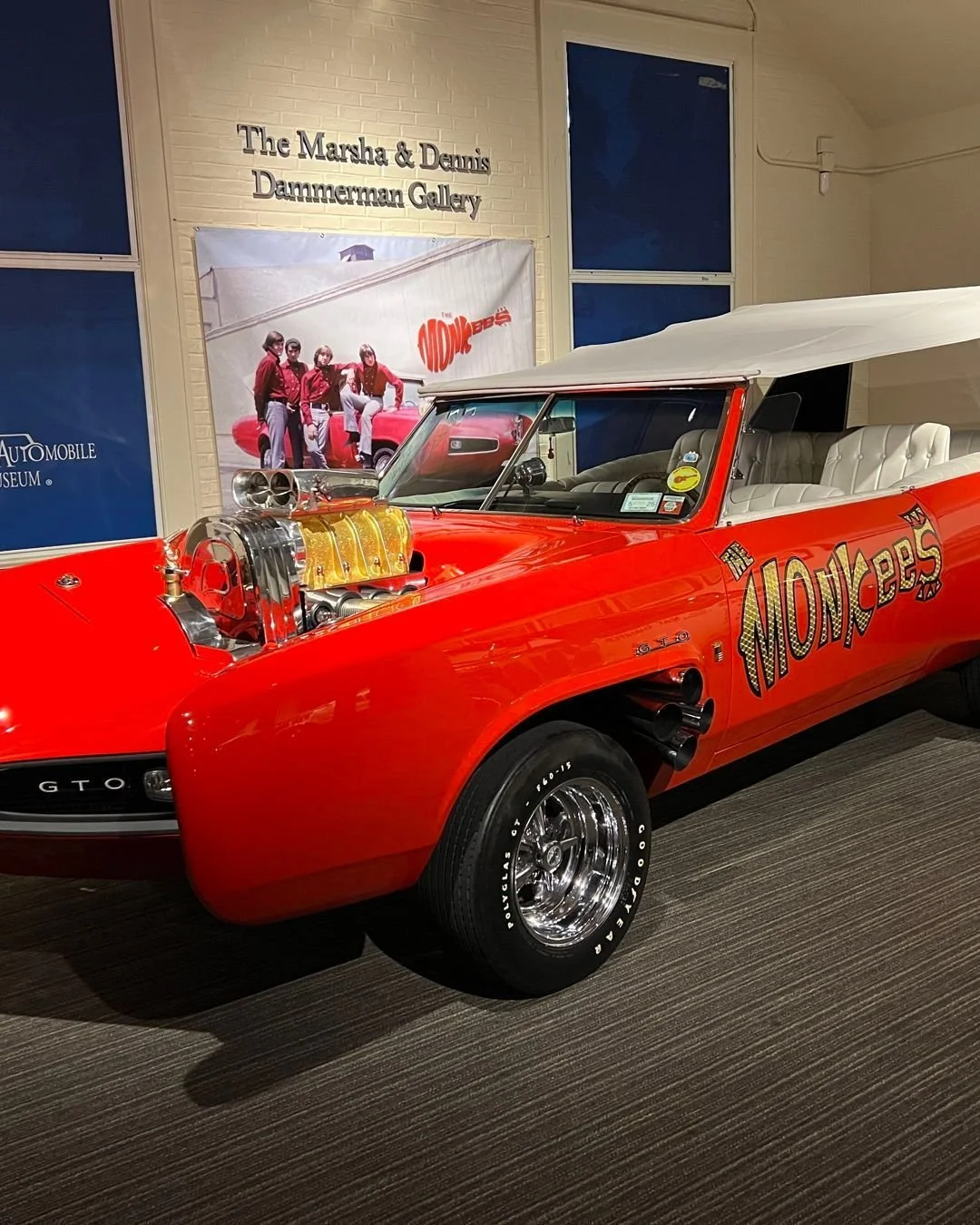 Hey - Hey - We're the Monkeys ! Come see the 1966 Pontiac Monkeemobile!!!