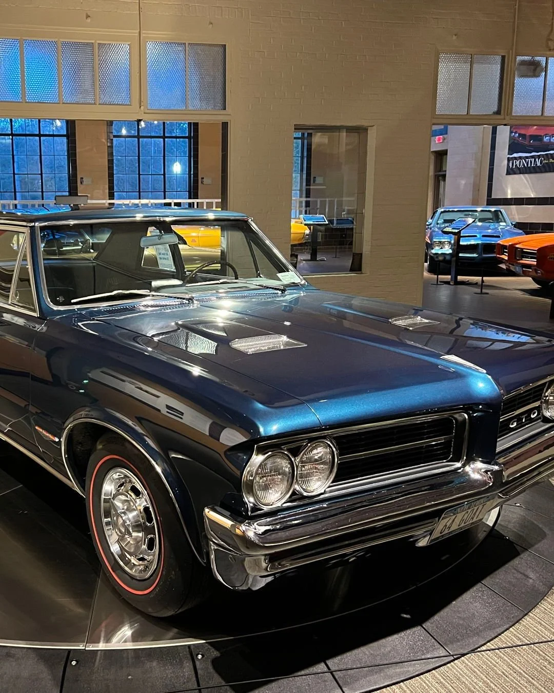 Did you know? The name GTO was &quot;taken&quot; from Ferrari&rsquo;s GTO &ldquo;Gran Turismo Omologato.&rdquo;
Pontiac used it boldly&mdash;and sparked a revolution. Come explore this groundbreaking moment in automotive culture! 

#PontiacExhibit #M