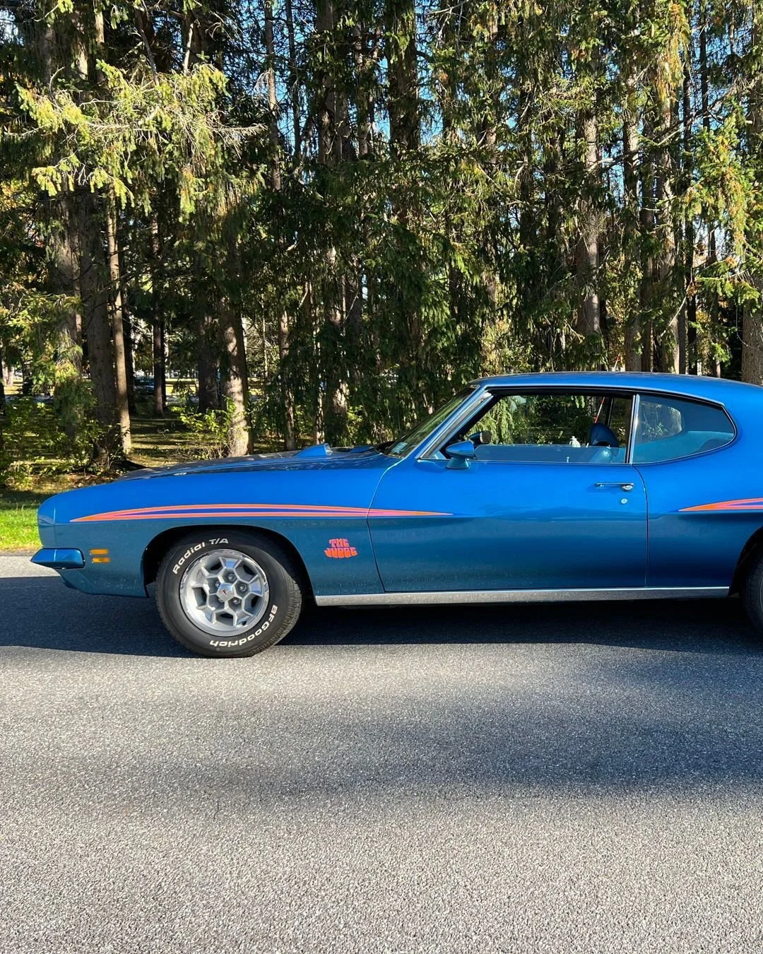 1971 Pontiac GTO Judge - Lucerne Blue - 1 of 21 with AC - 325 Judges were made in 1971