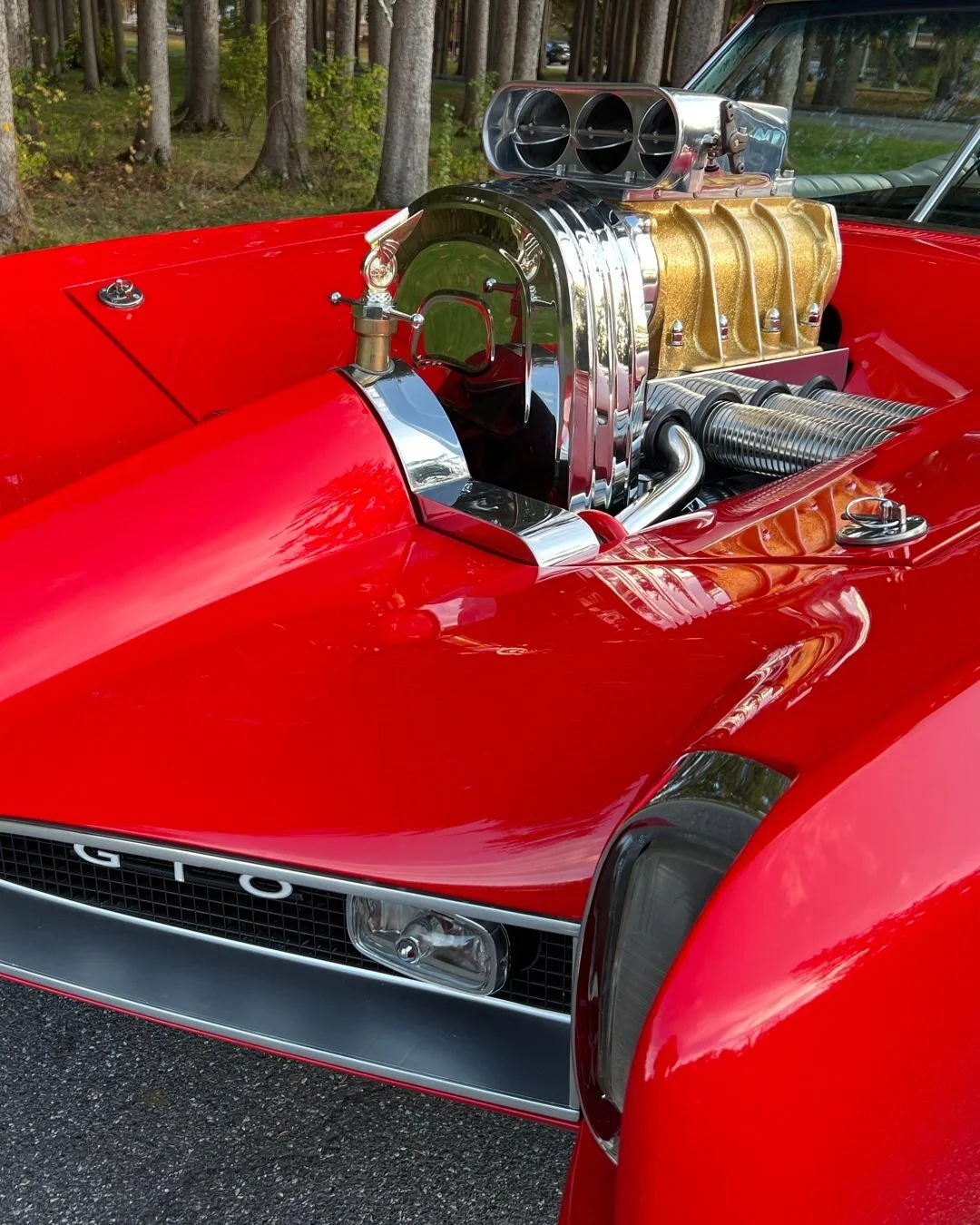 Did you know? The Monkeemobile blower &quot;was&quot; real. 
Originally, the Monkeemobile was fitted with a real, functioning supercharger that delivered far more power than the actors could safely control on set. The solution? The blower was removed
