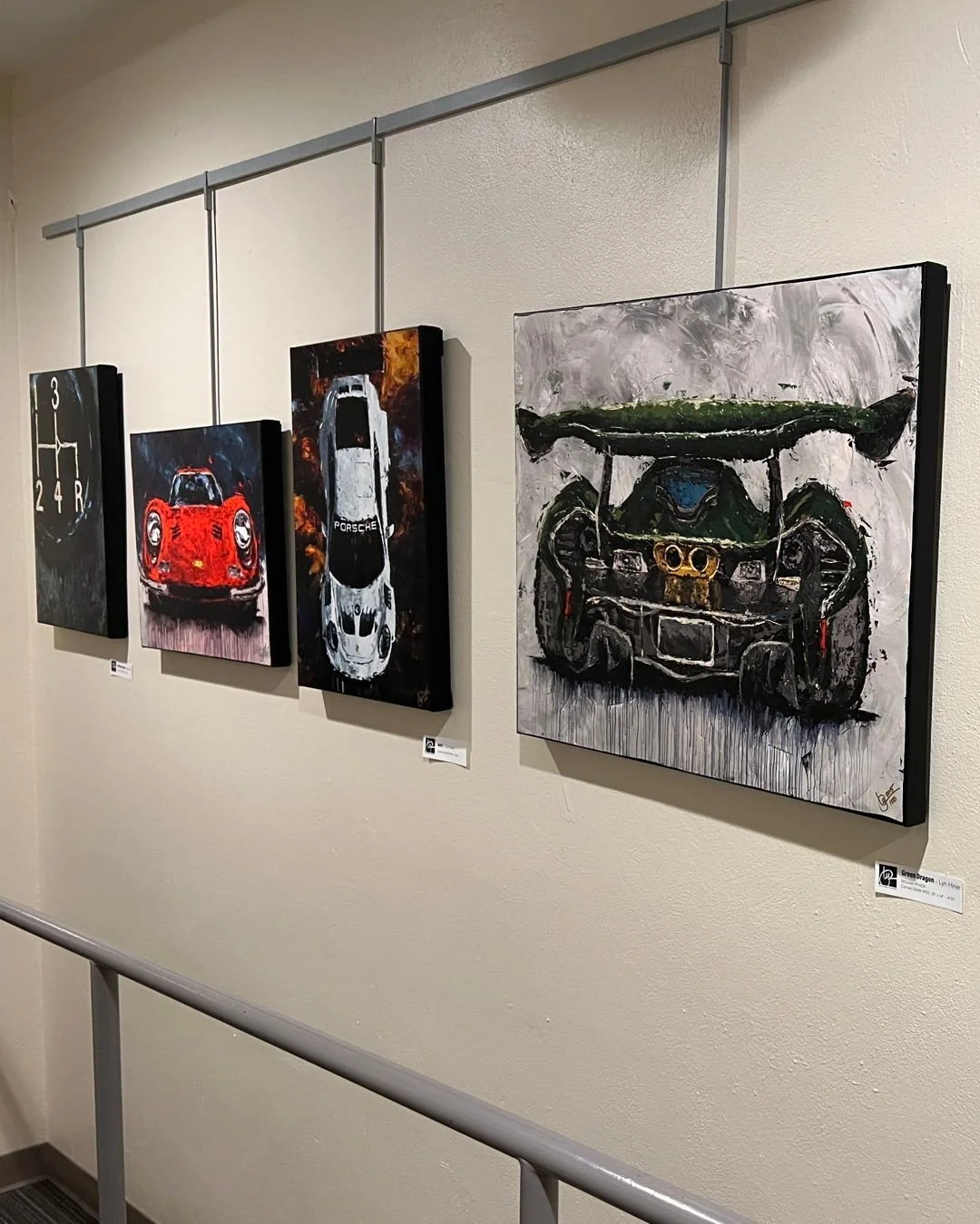 Artwork Wednesday: Lyn Hiner in the Rosner Gallery - 1st Floor