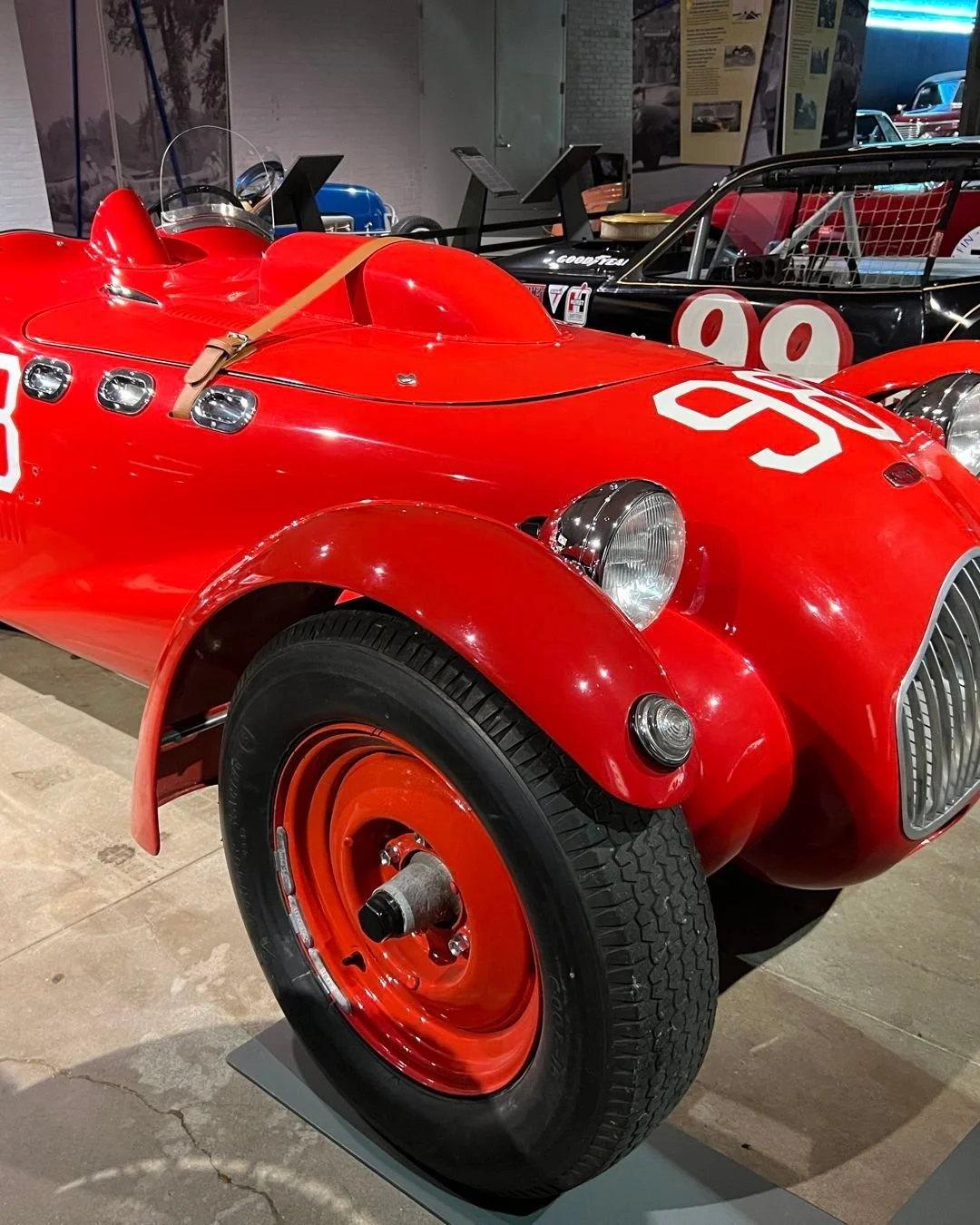1950 Allard J2 - A famous NY Racer - On display in the Racing In NY Exhibition.
