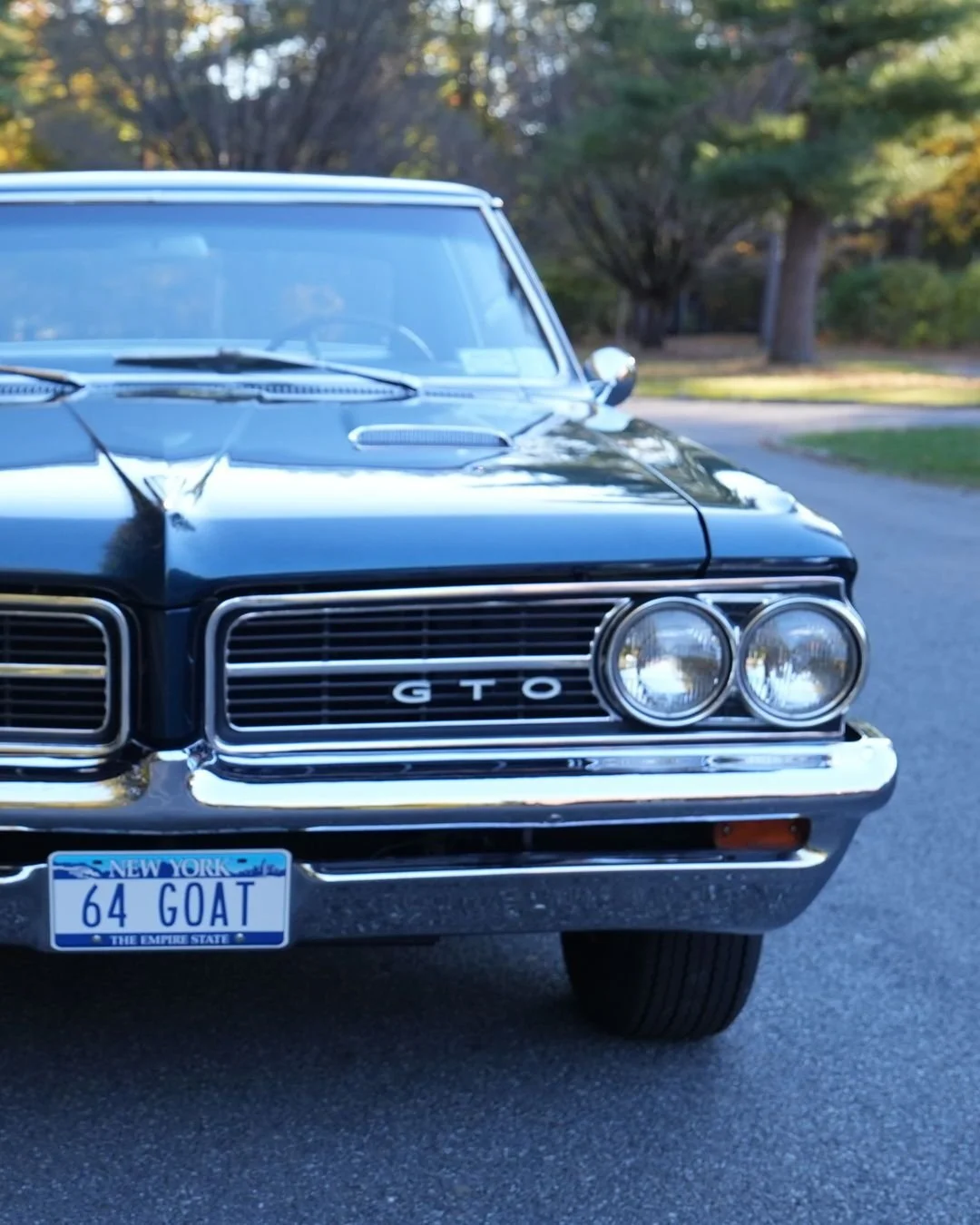 Under the hood sits Pontiac&rsquo;s legendary 389 V8, available with the high-performance Tri-Power setup that helped the first-year GTO rewrite the rules of American performance. Light, fast, and unapologetically bold, the &rsquo;64 GTO became an in