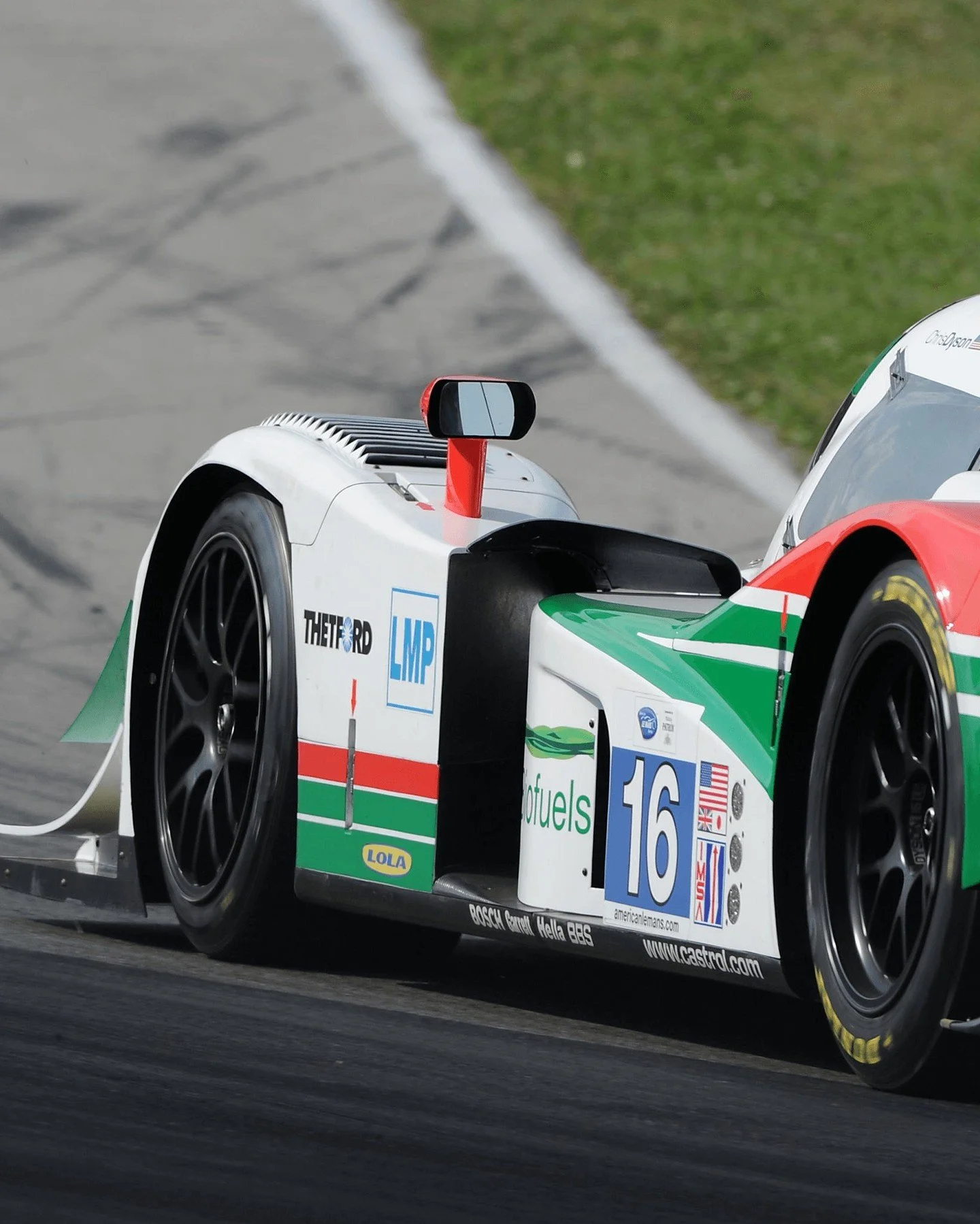 2009-11 Lola B09/86 #16 - Imagine going 200MPH! This championship winner can be seen in the Racing in NY Gallery, 2nd Floor - donated by Dyson Racing