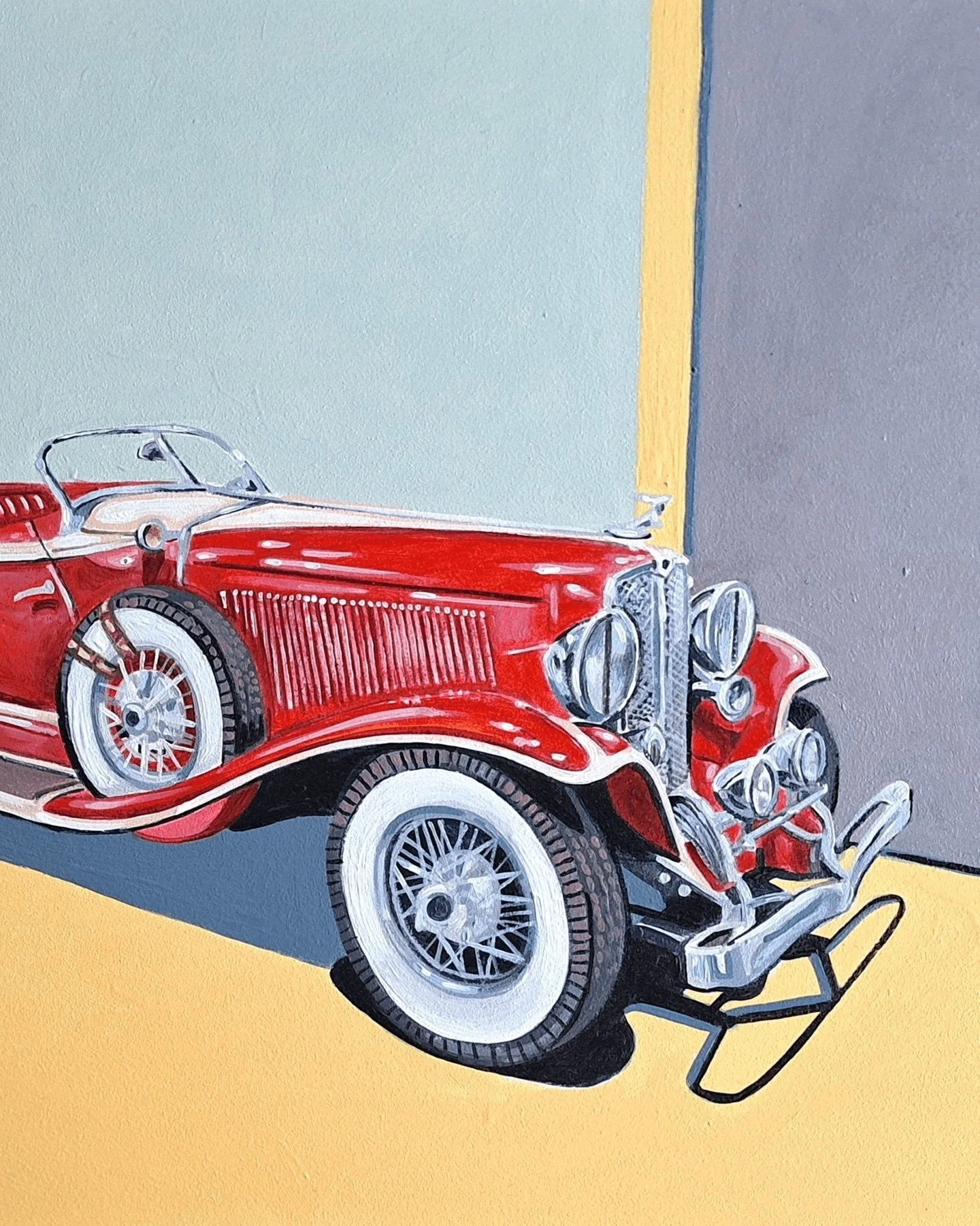 Artwork Wednesday - Auburn Boattail by Sean Carney on exhibit 1st Floor @carneystudios