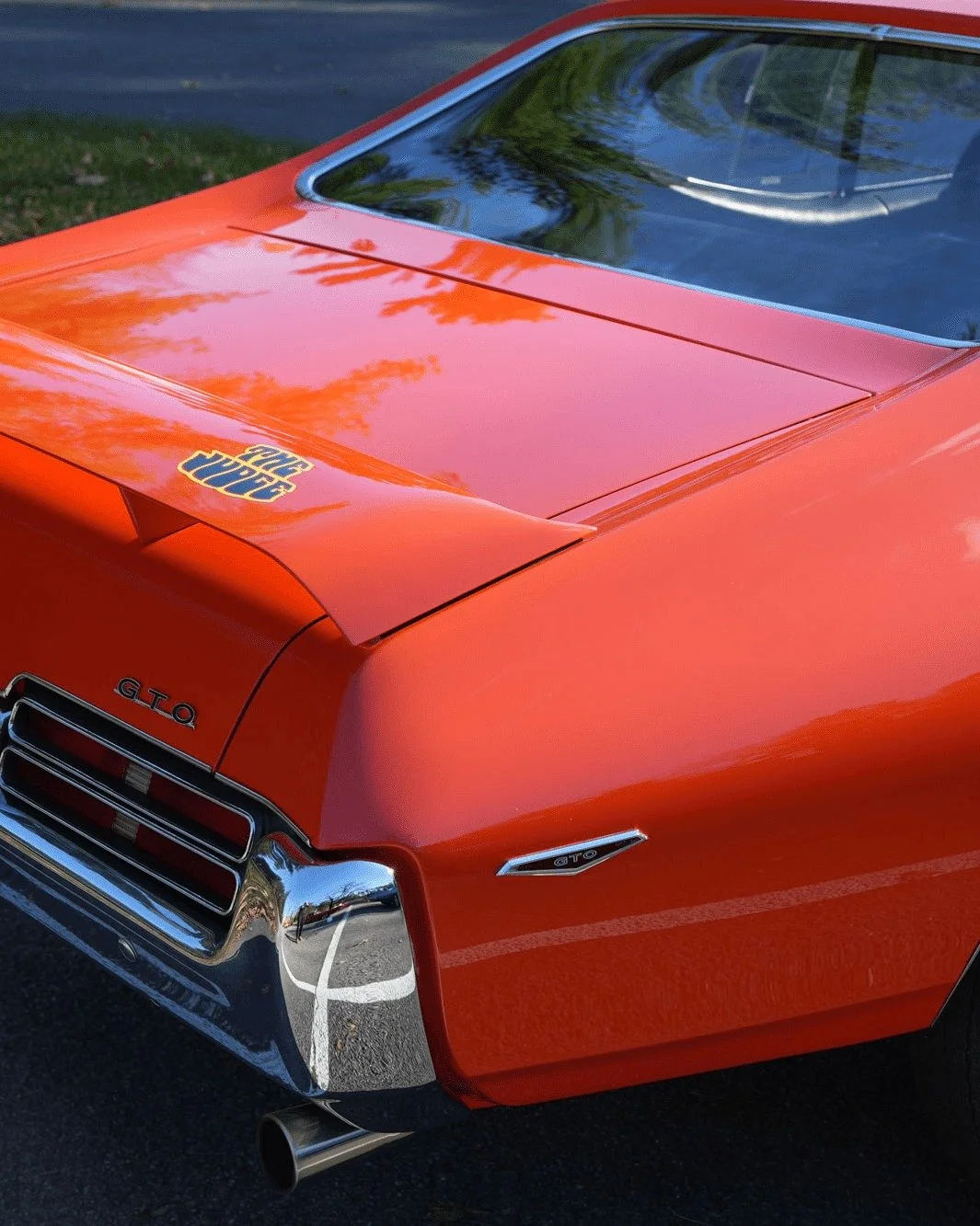 Few cars capture the spirit of the muscle car era like the Pontiac GTO Judge. In Cardinal Red, it&rsquo;s impossible to ignore. Come see then now - Purchase Tickets Link in comments