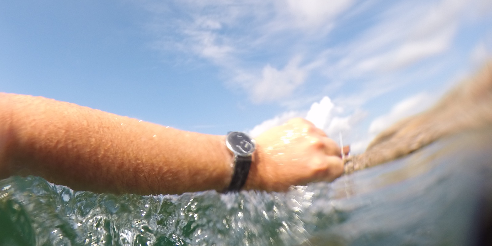 Water resistance comes in handy during vacations