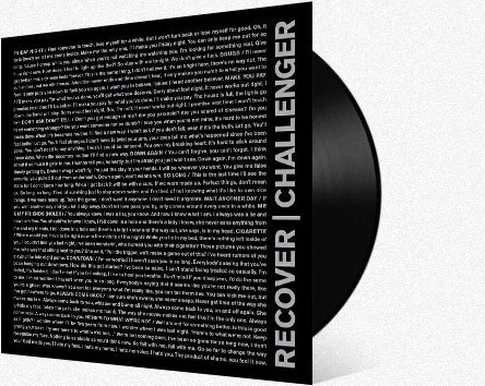 RECOVER Challenger LP LTD VINYL (ANIMAL STORE) DIGITAL (ITUNES)