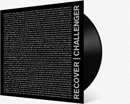 RECOVER Challenger LP LTD VINYL (ANIMAL STORE) DIGITAL (ITUNES)