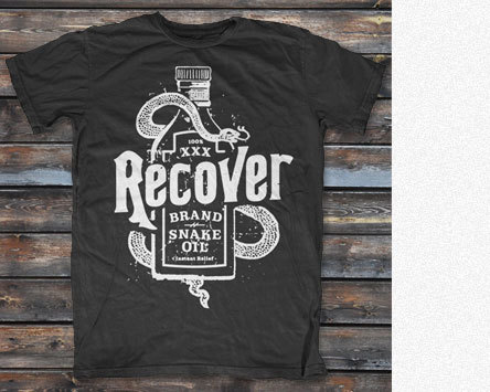 RECOVER Snake Oil T-Shirt MERCH (ANIMAL STORE)
